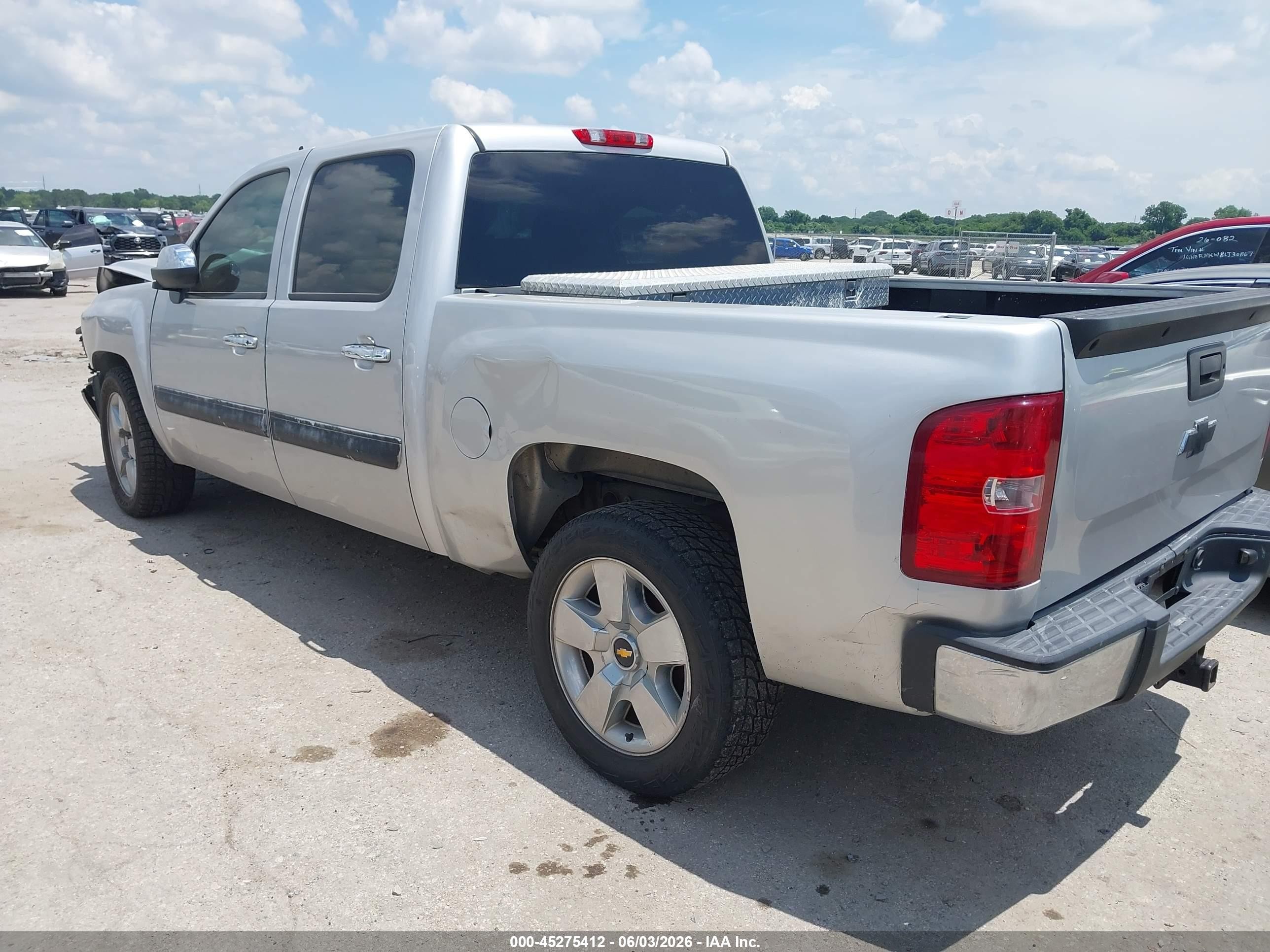 2010 Chevrolet Silverado 1500 Lt Silver vin: 3GCRCSE07AG299289