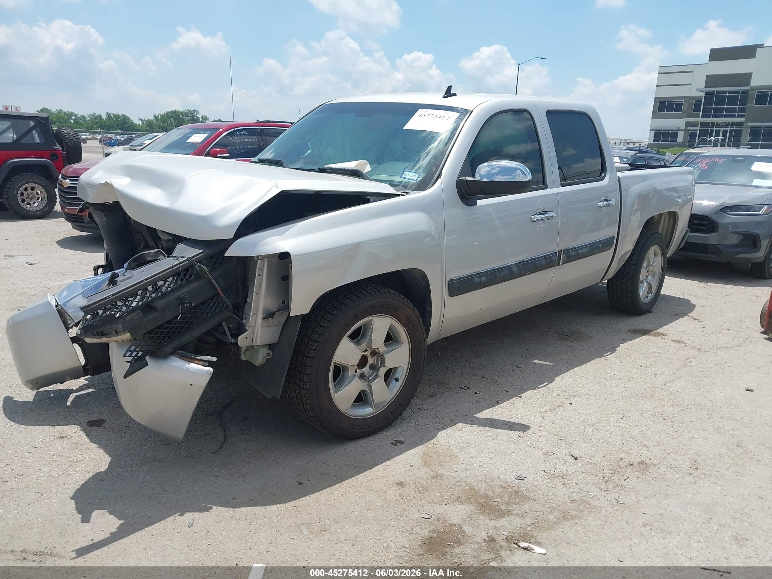 2010 Chevrolet Silverado 1500 Lt Silver vin: 3GCRCSE07AG299289