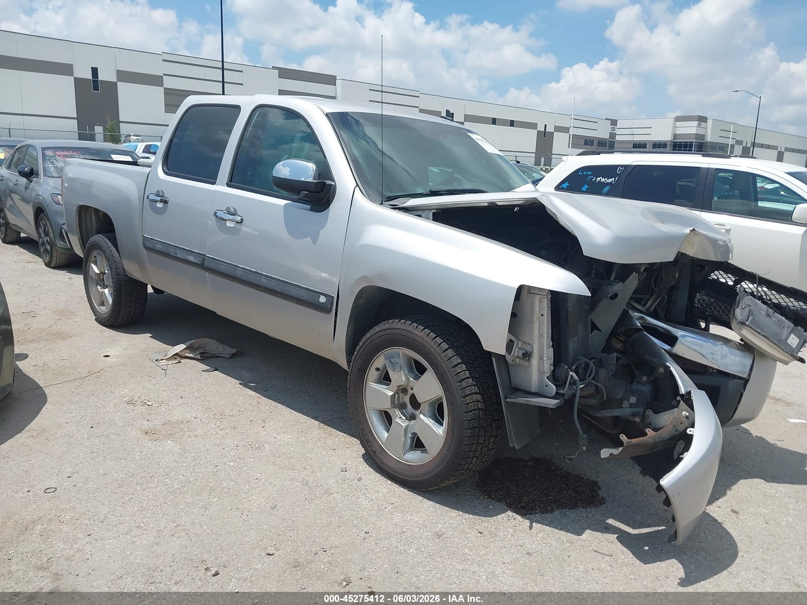2010 Chevrolet Silverado 1500 Lt Silver vin: 3GCRCSE07AG299289