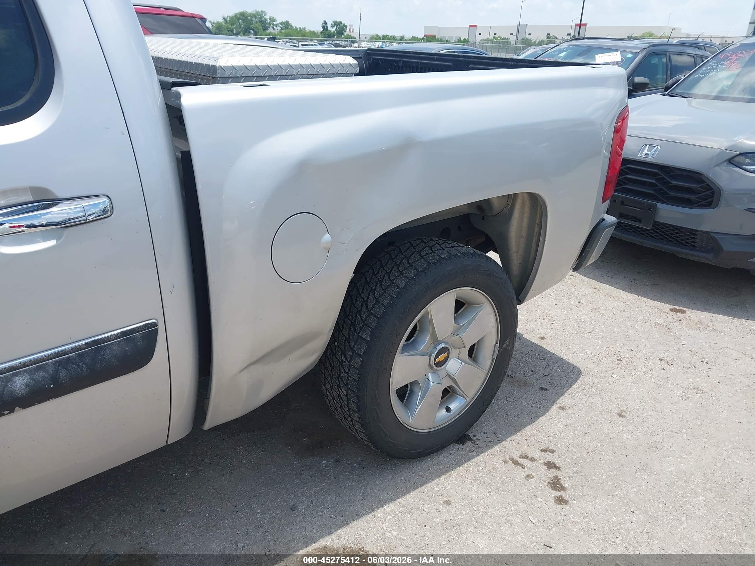2010 Chevrolet Silverado 1500 Lt Silver vin: 3GCRCSE07AG299289