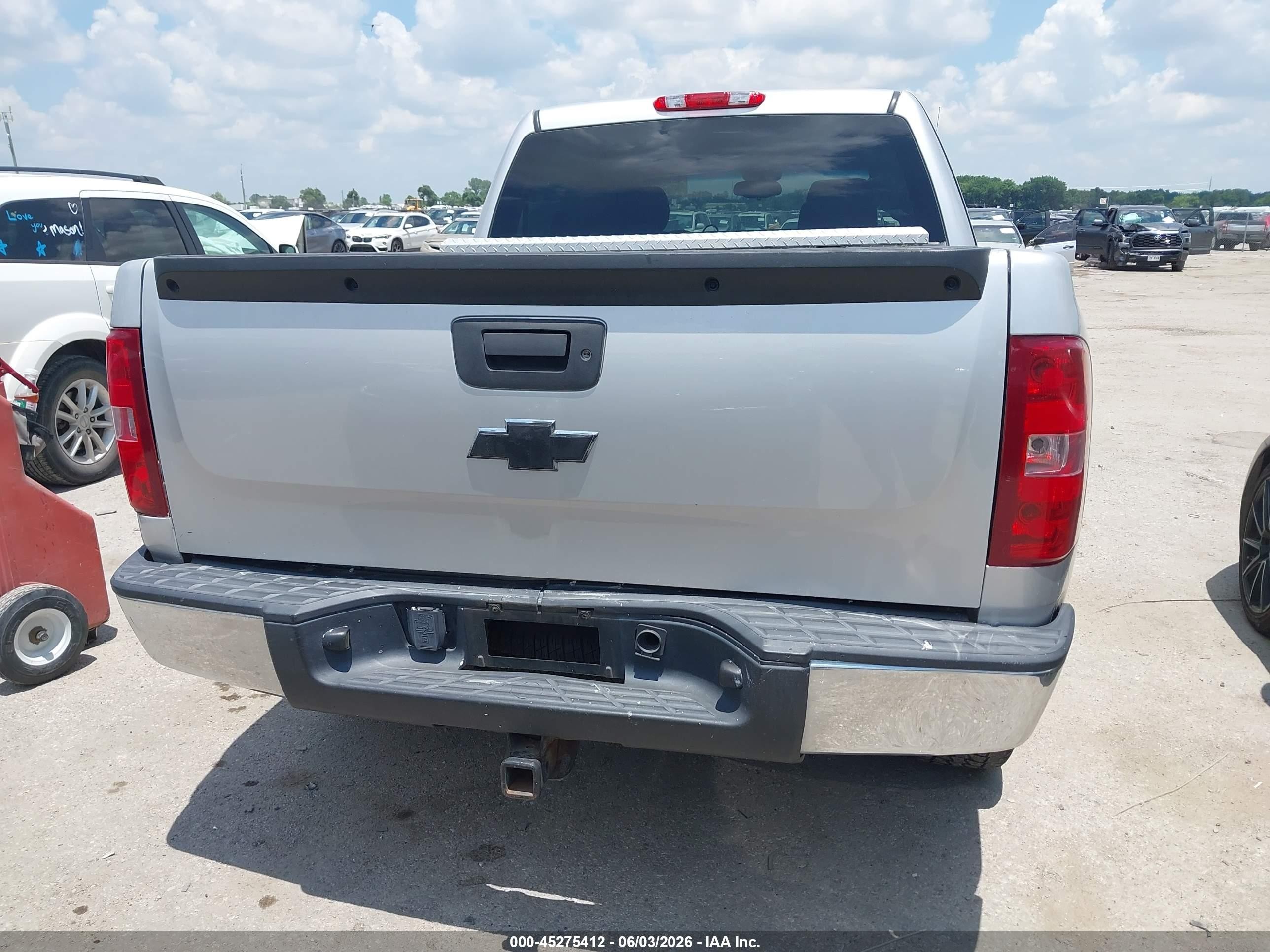 2010 Chevrolet Silverado 1500 Lt Silver vin: 3GCRCSE07AG299289