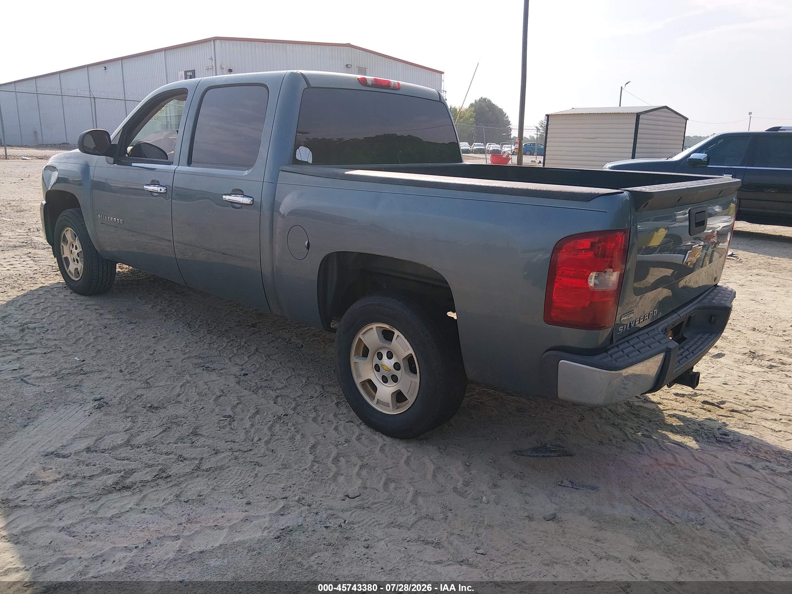 2010 Chevrolet Silverado 1500 Lt Light Blue vin: 3GCRCSE08AG175516
