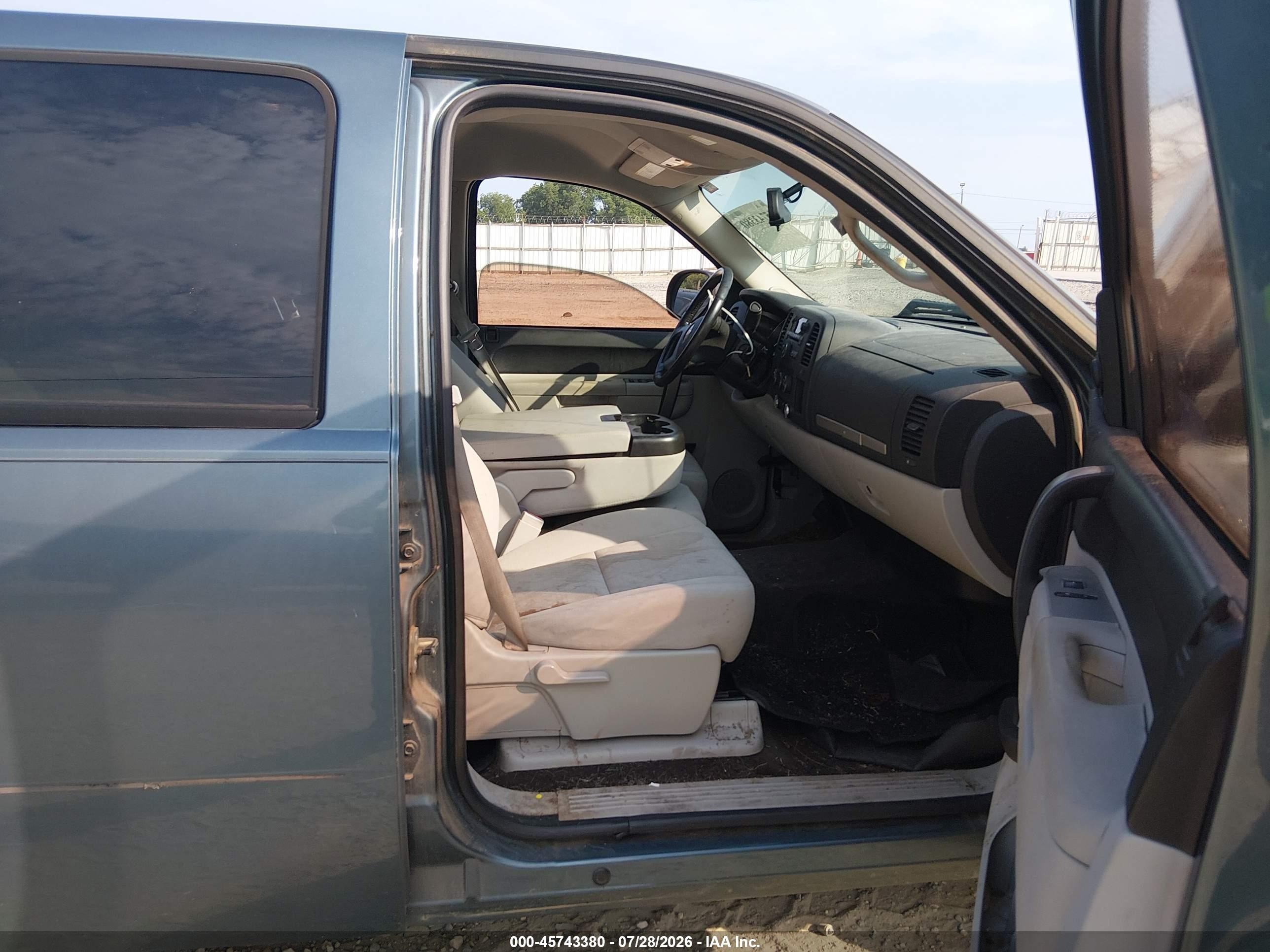 2010 Chevrolet Silverado 1500 Lt Light Blue vin: 3GCRCSE08AG175516