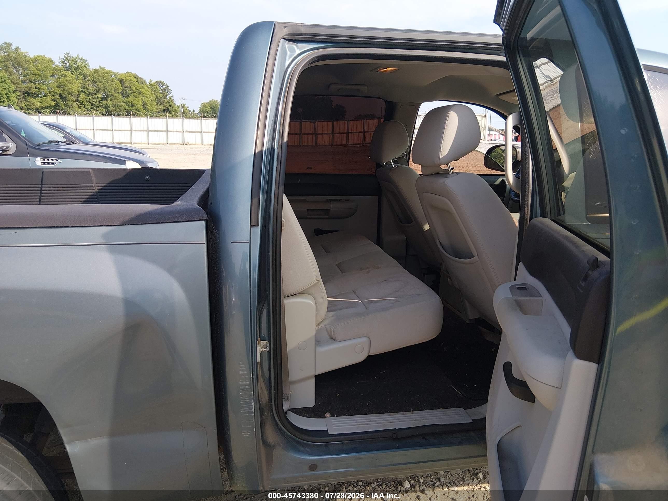 2010 Chevrolet Silverado 1500 Lt Light Blue vin: 3GCRCSE08AG175516