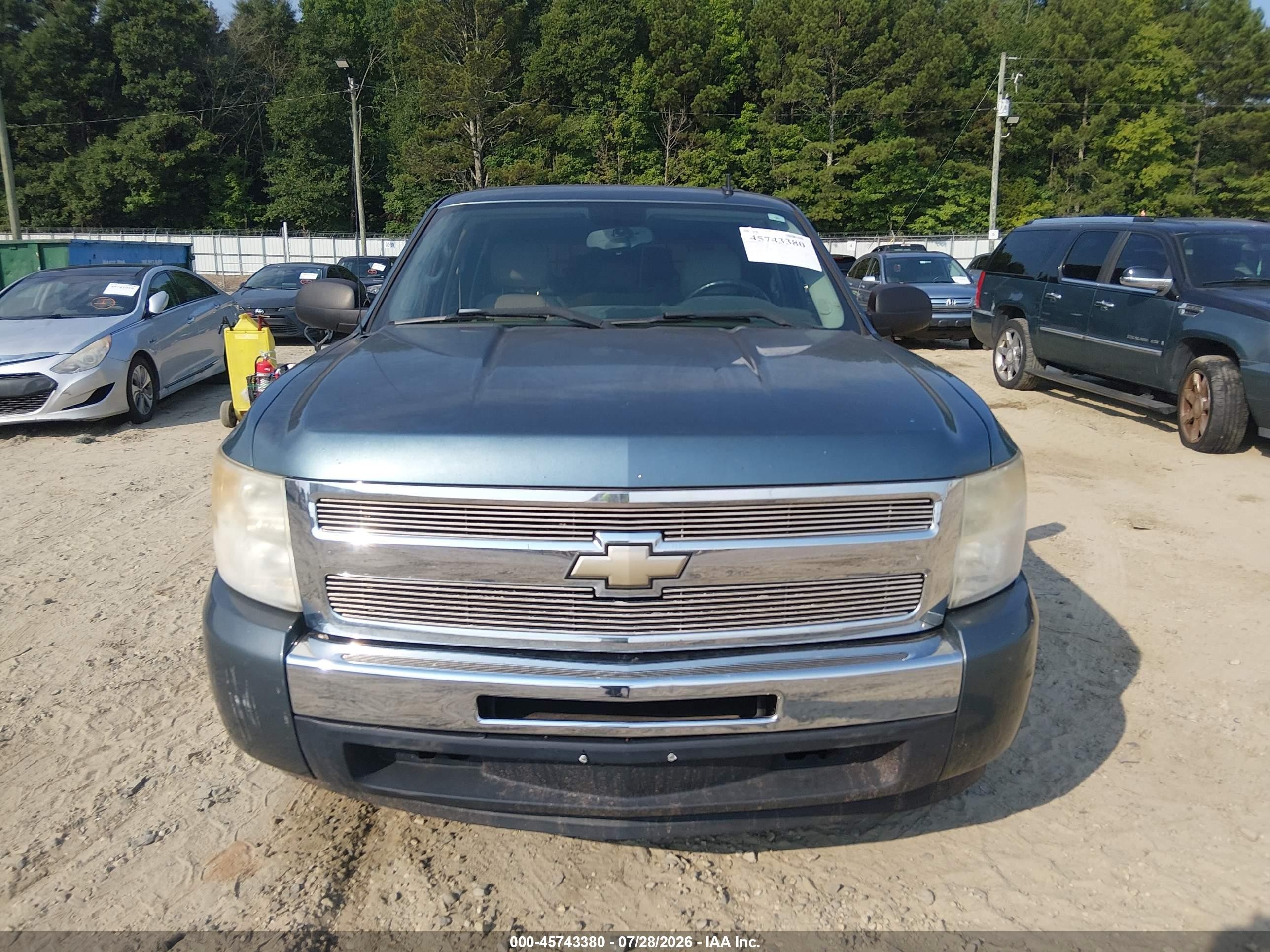 2010 Chevrolet Silverado 1500 Lt Light Blue vin: 3GCRCSE08AG175516