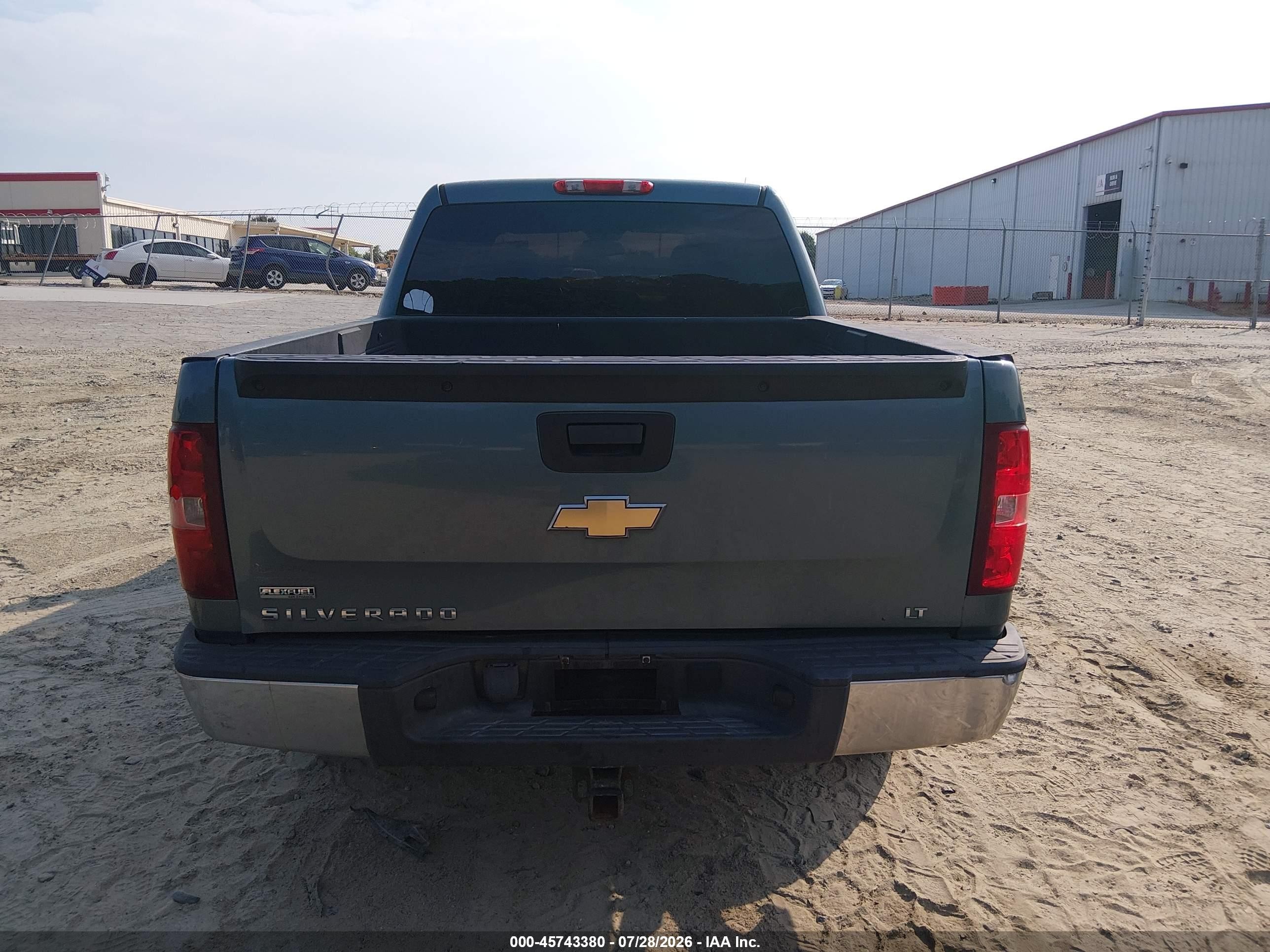2010 Chevrolet Silverado 1500 Lt Light Blue vin: 3GCRCSE08AG175516