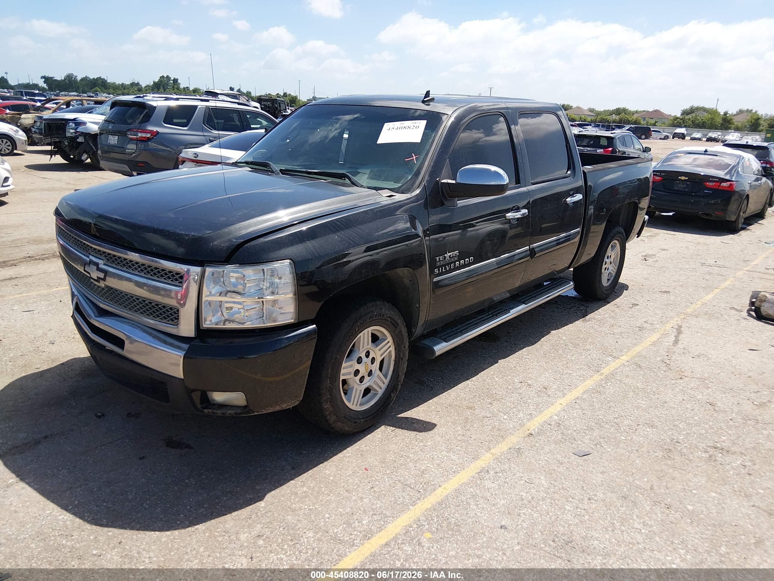 2010 Chevrolet Silverado 1500 Lt Black vin: 3GCRCSE08AG184314