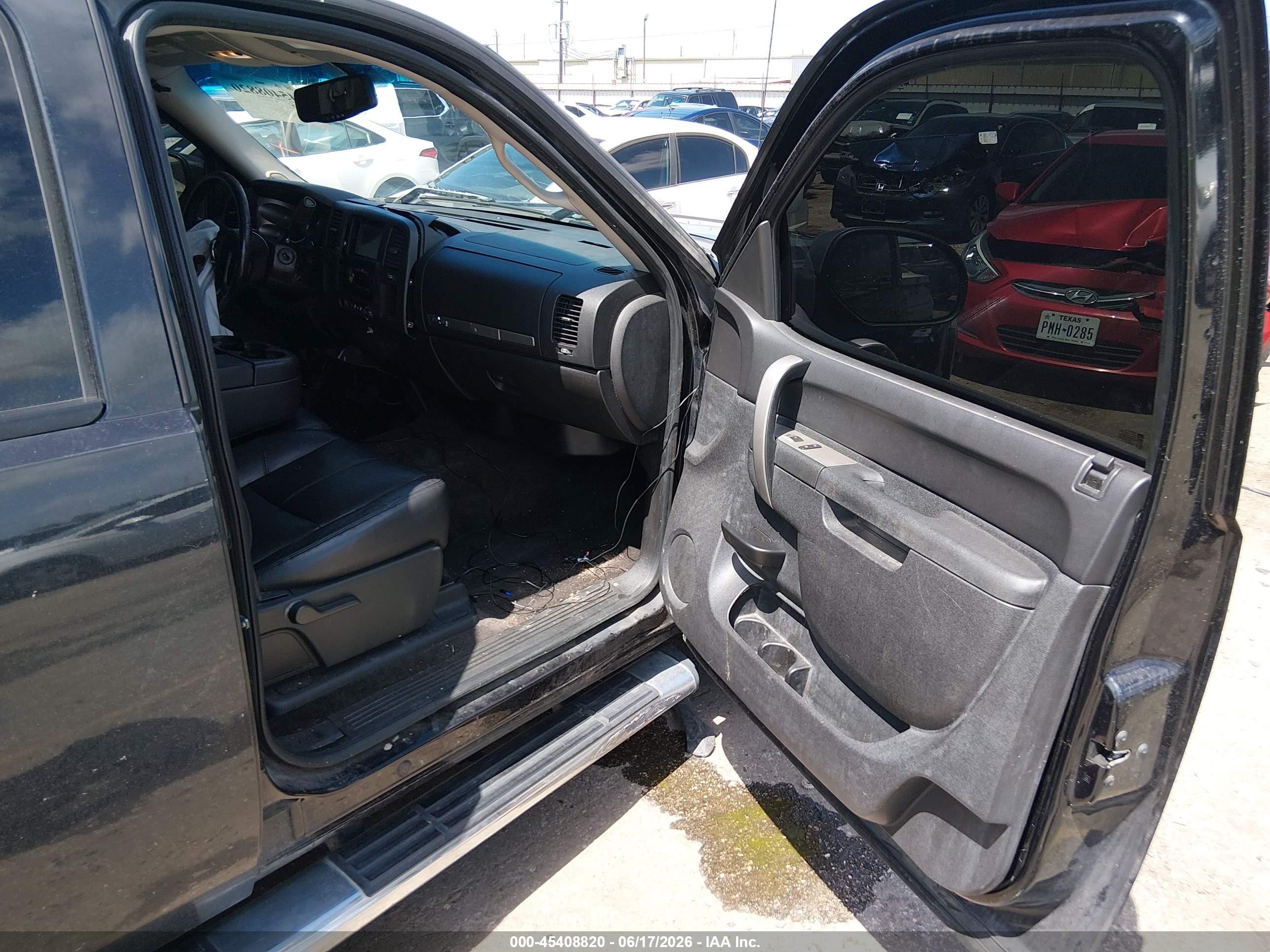 2010 Chevrolet Silverado 1500 Lt Black vin: 3GCRCSE08AG184314