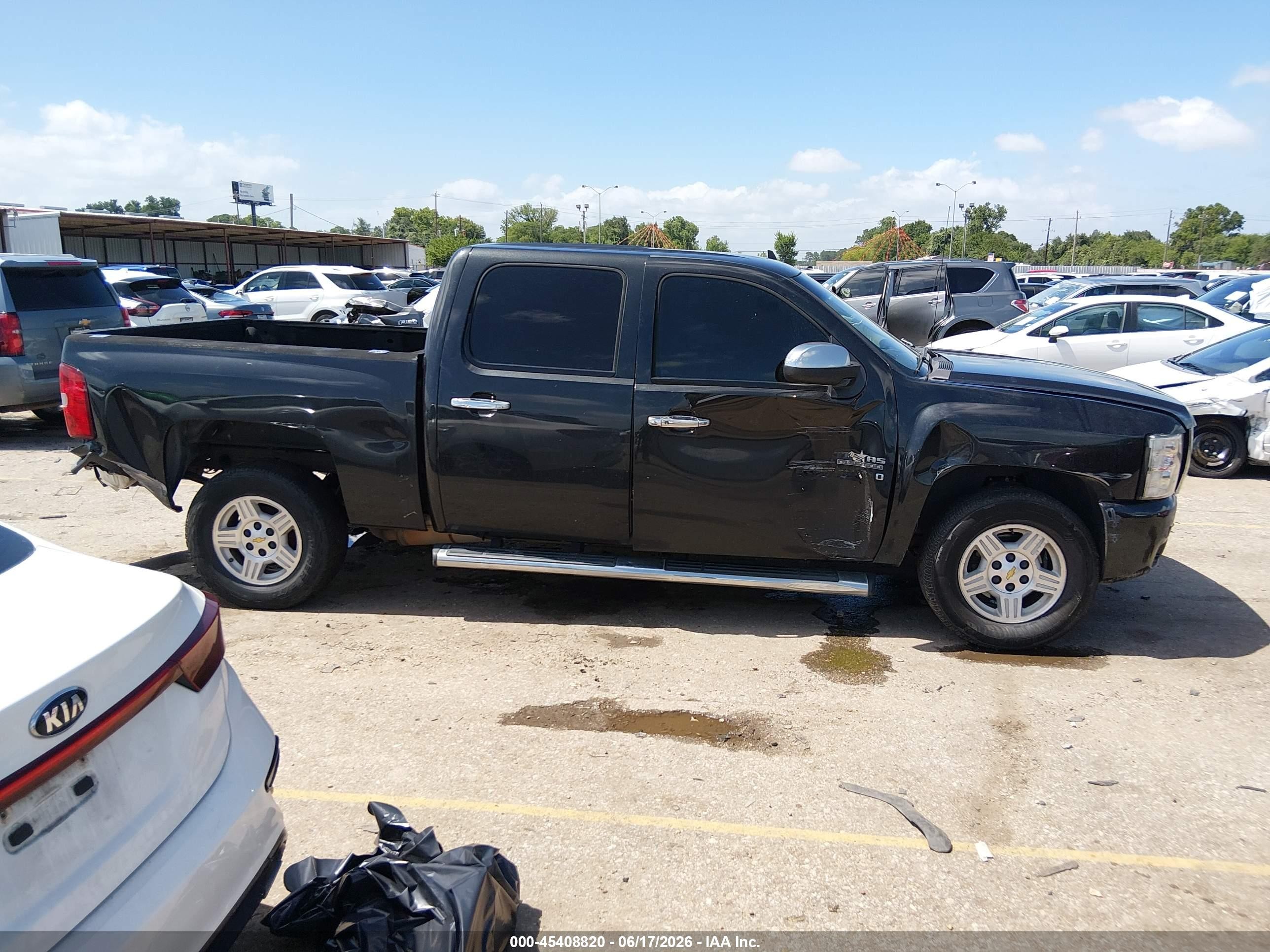2010 Chevrolet Silverado 1500 Lt Black vin: 3GCRCSE08AG184314