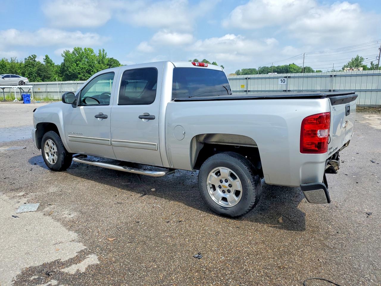 2010 Chevrolet Silverado C1500 Lt Silver vin: 3GCRCSE09AG142086
