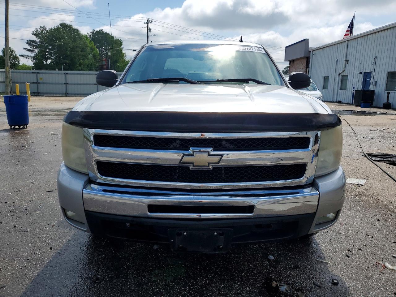 2010 Chevrolet Silverado C1500 Lt Silver vin: 3GCRCSE09AG142086