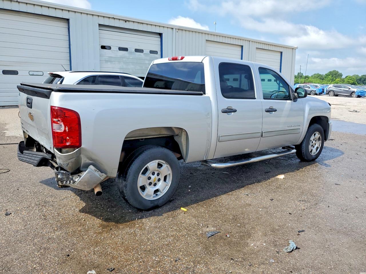 2010 Chevrolet Silverado C1500 Lt Silver vin: 3GCRCSE09AG142086