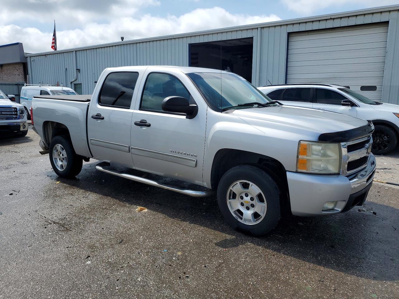 2010 Chevrolet Silverado C1500 Lt Silver vin: 3GCRCSE09AG142086