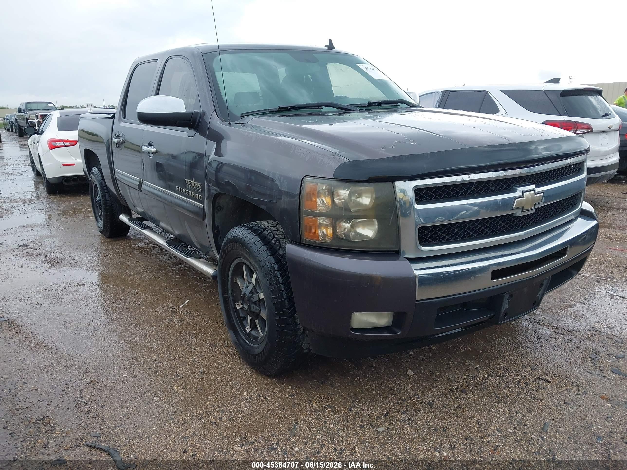 2010 Chevrolet Silverado 1500 Lt Серый vin: 3GCRCSE09AG195578