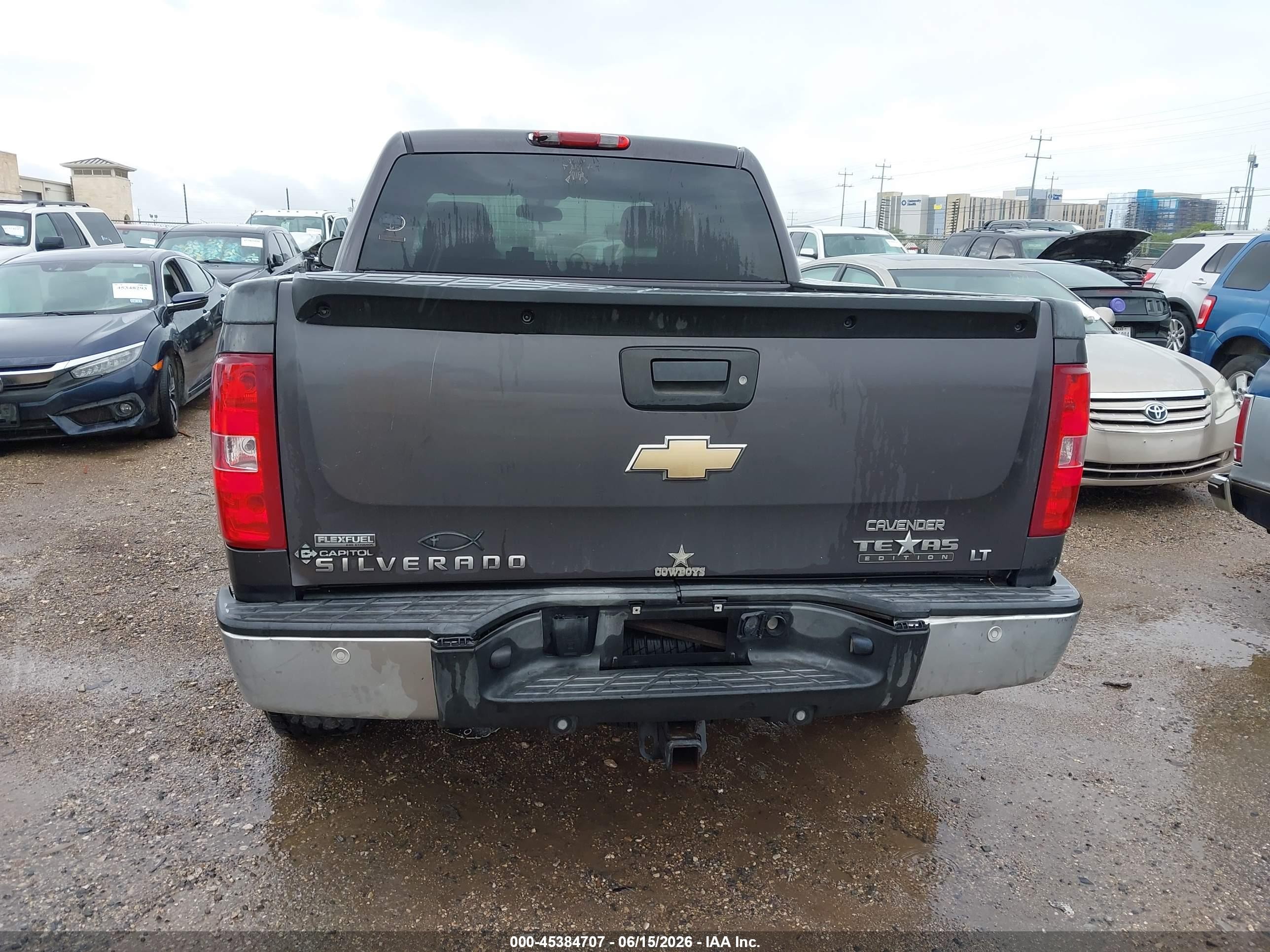2010 Chevrolet Silverado 1500 Lt Gray vin: 3GCRCSE09AG195578