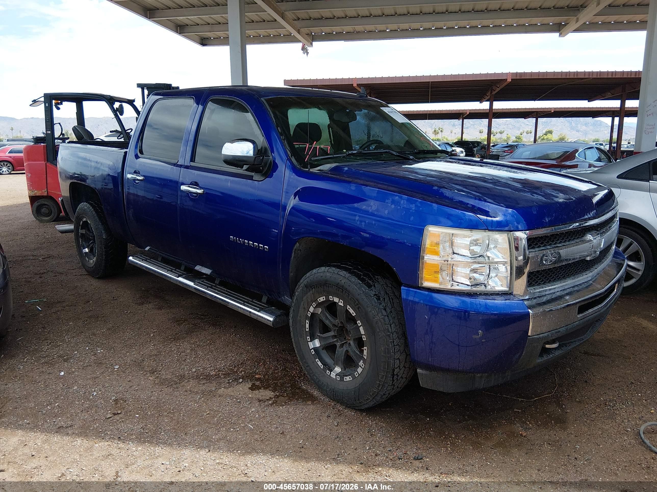 2010 Chevrolet Silverado 1500 Lt Blue vin: 3GCRCSE09AG234184