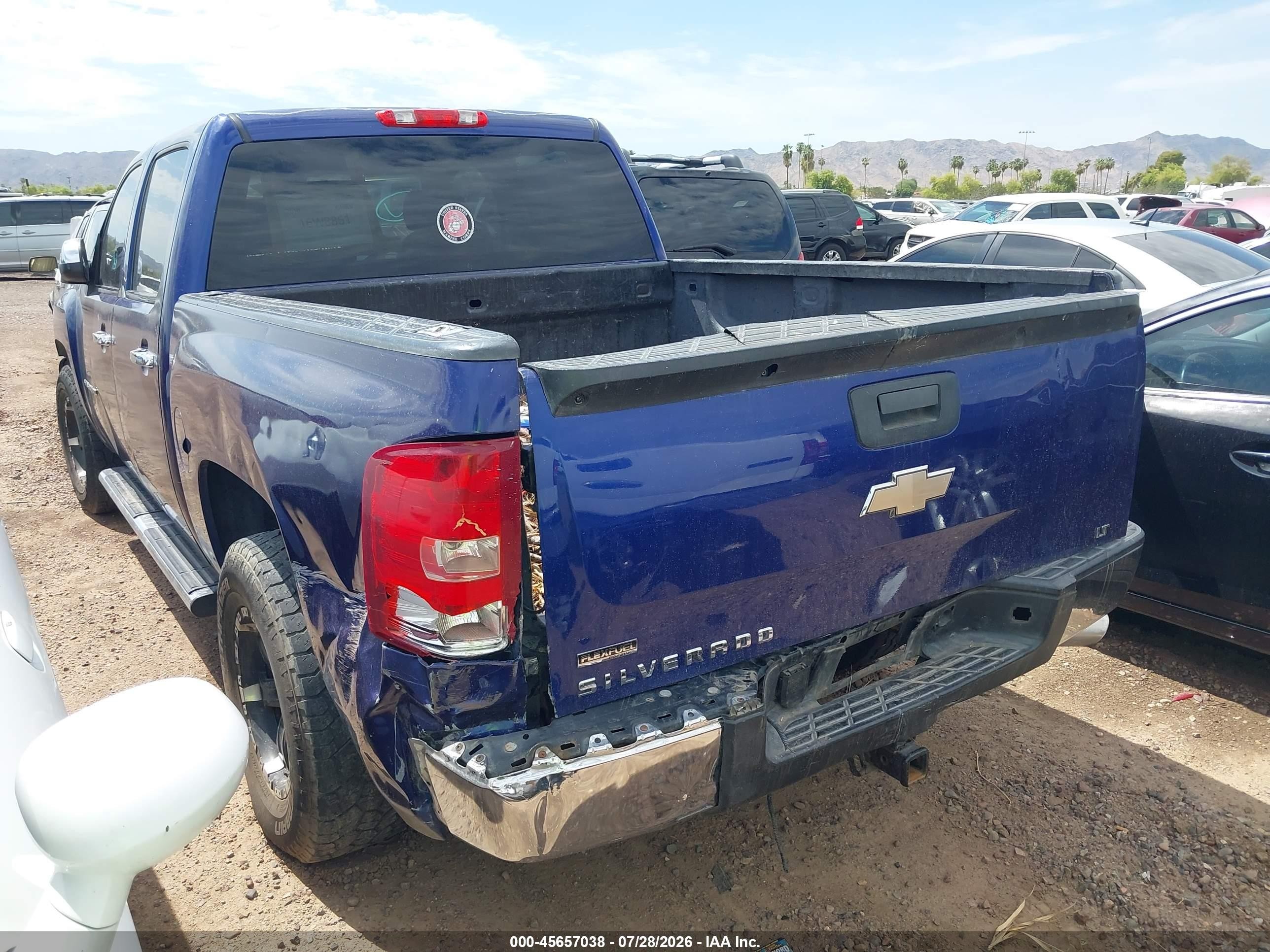 2010 Chevrolet Silverado 1500 Lt Blue vin: 3GCRCSE09AG234184