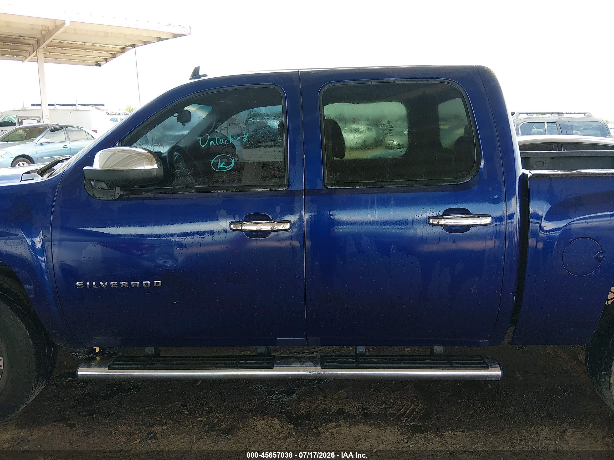 2010 Chevrolet Silverado 1500 Lt Blue vin: 3GCRCSE09AG234184
