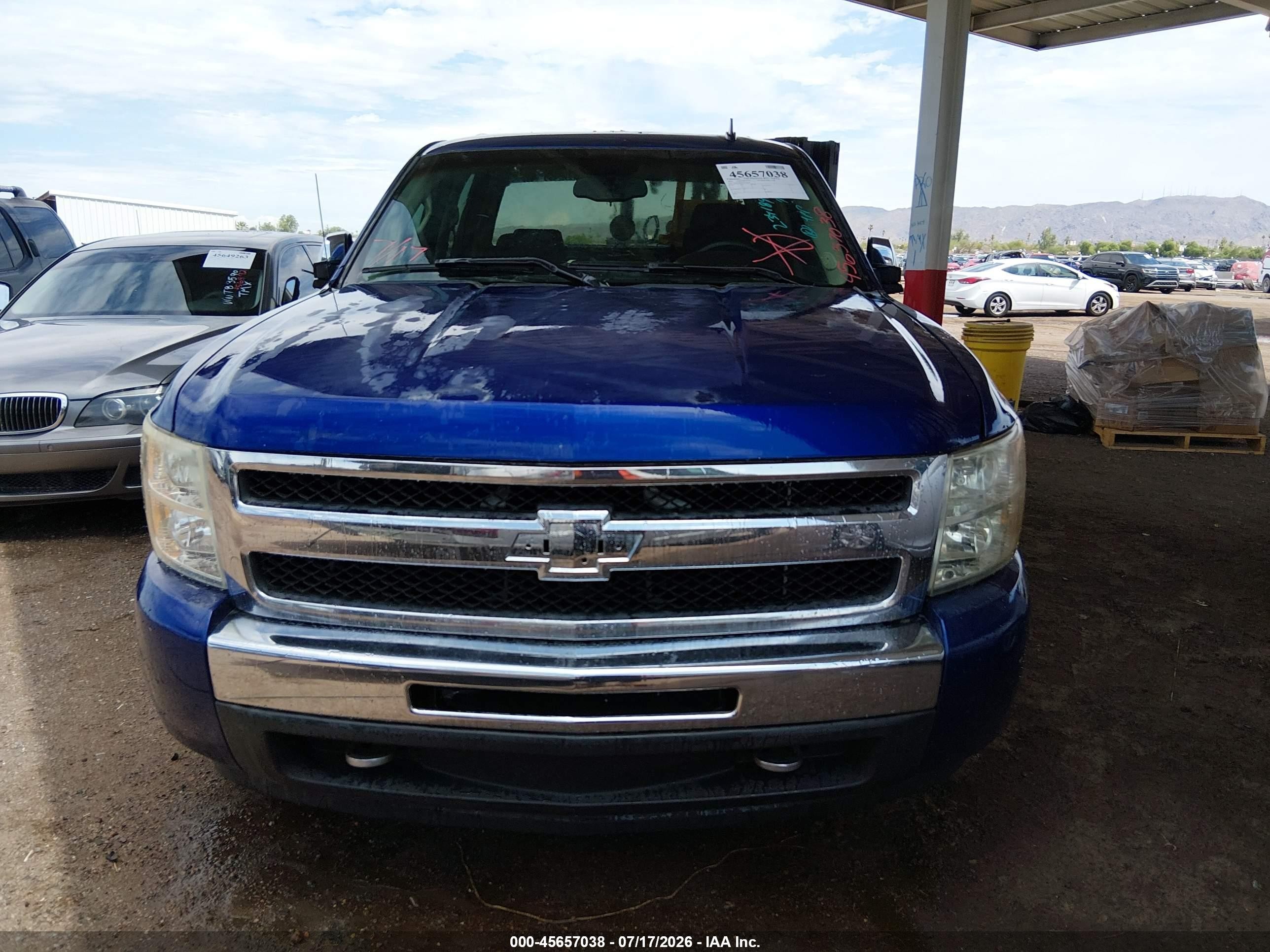 2010 Chevrolet Silverado 1500 Lt Blue vin: 3GCRCSE09AG234184