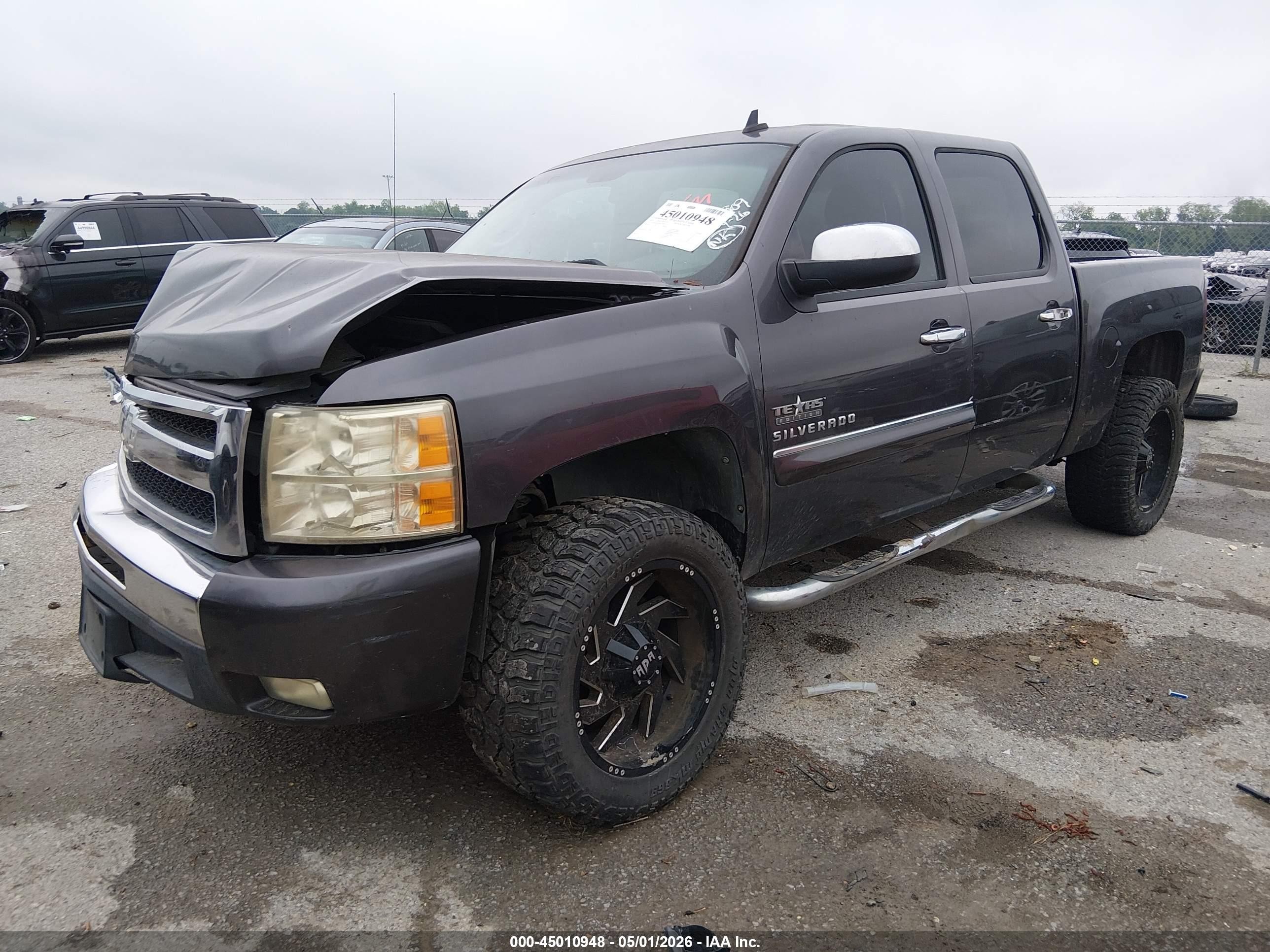 2010 Chevrolet Silverado 1500 Lt Gray vin: 3GCRCSE0XAG234954
