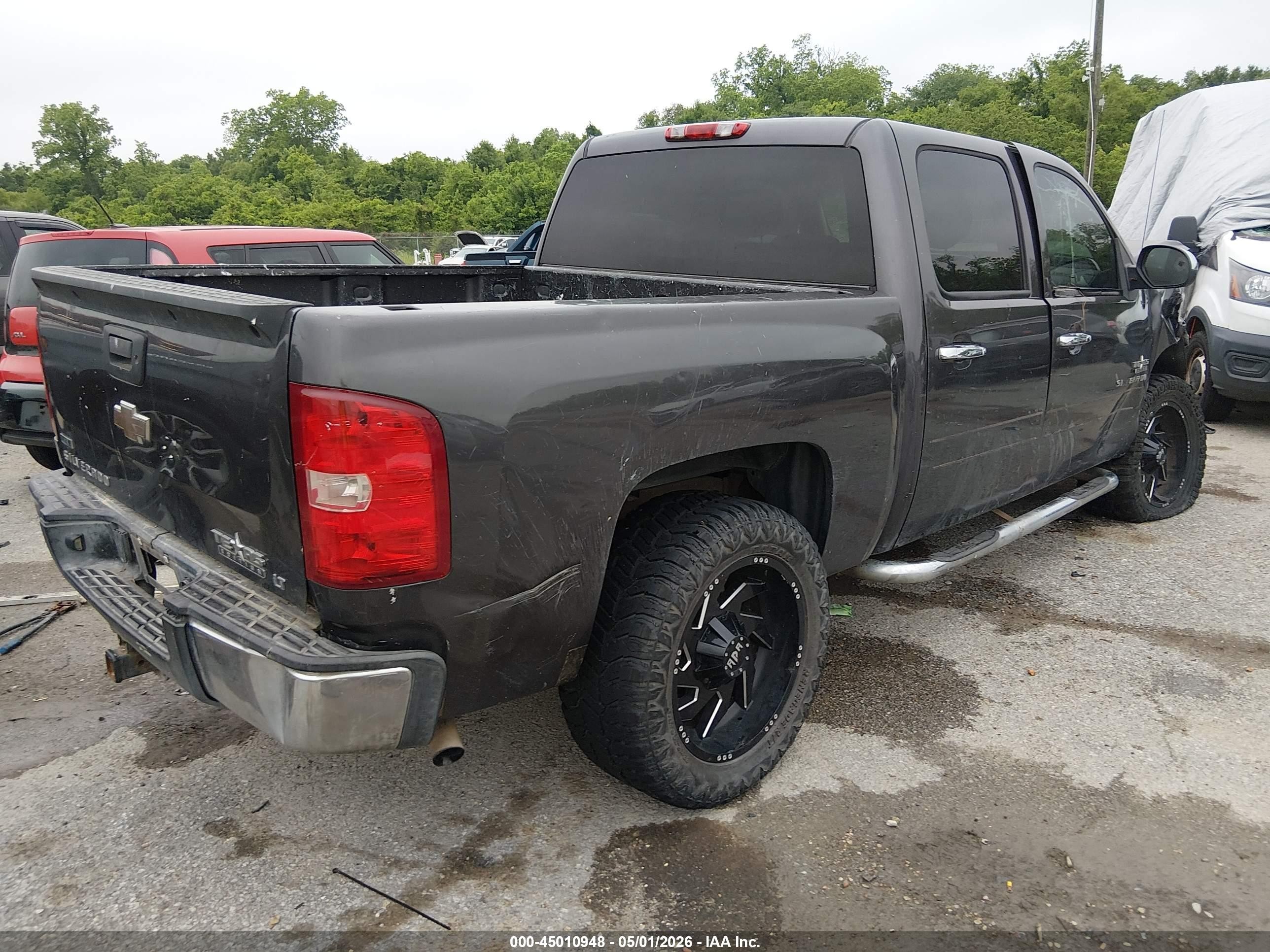 2010 Chevrolet Silverado 1500 Lt Gray vin: 3GCRCSE0XAG234954