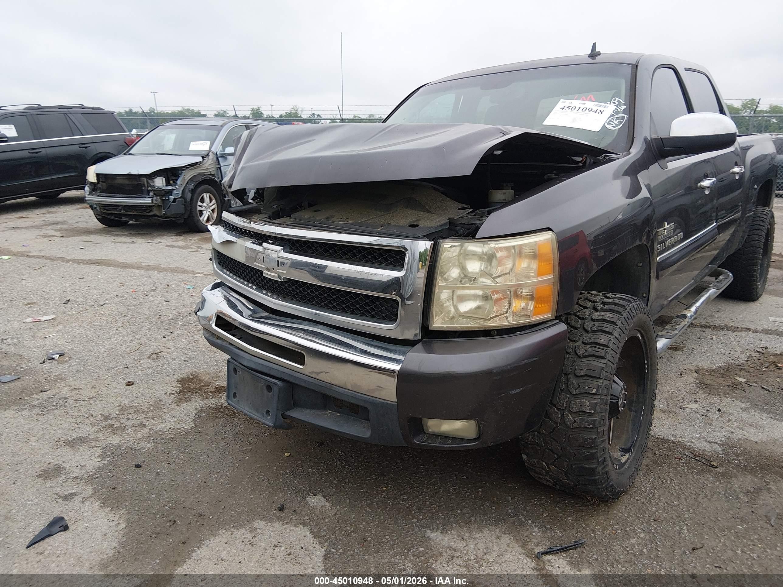 2010 Chevrolet Silverado 1500 Lt Gray vin: 3GCRCSE0XAG234954