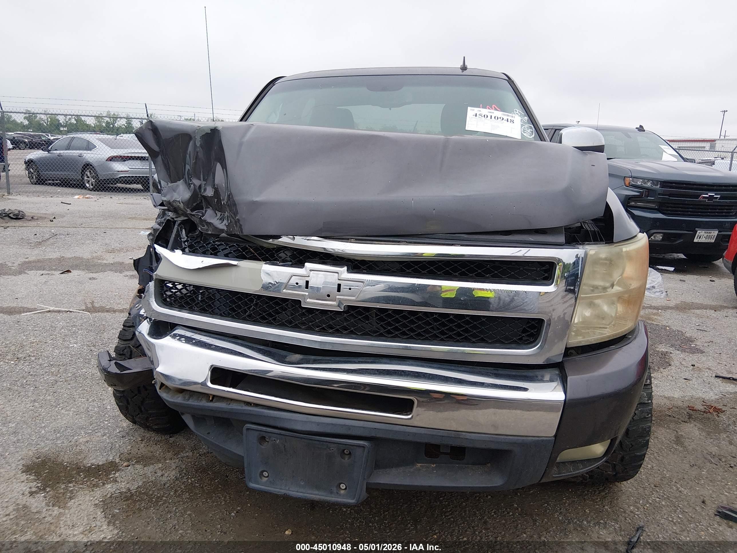 2010 Chevrolet Silverado 1500 Lt Gray vin: 3GCRCSE0XAG234954