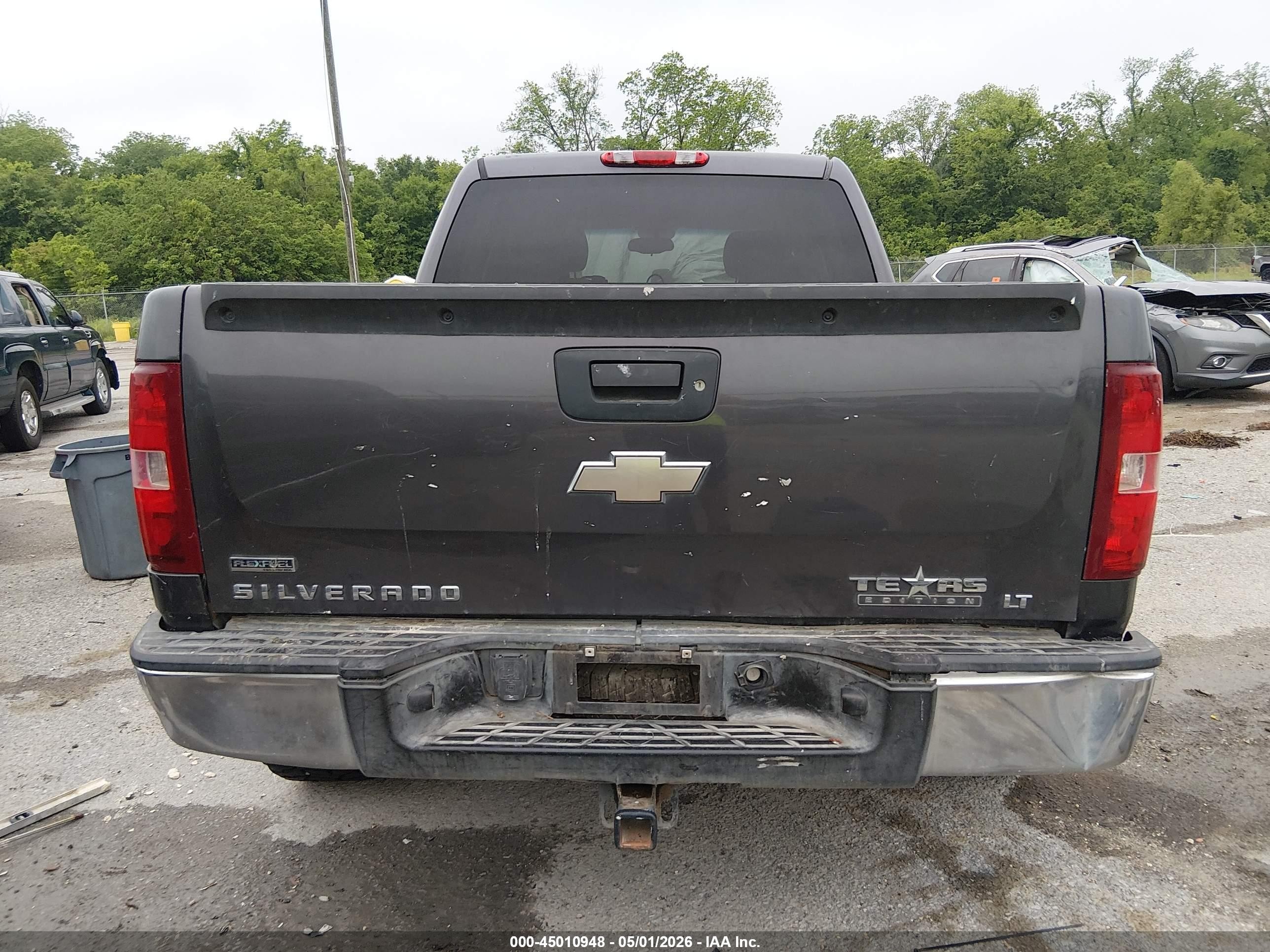 2010 Chevrolet Silverado 1500 Lt Gray vin: 3GCRCSE0XAG234954