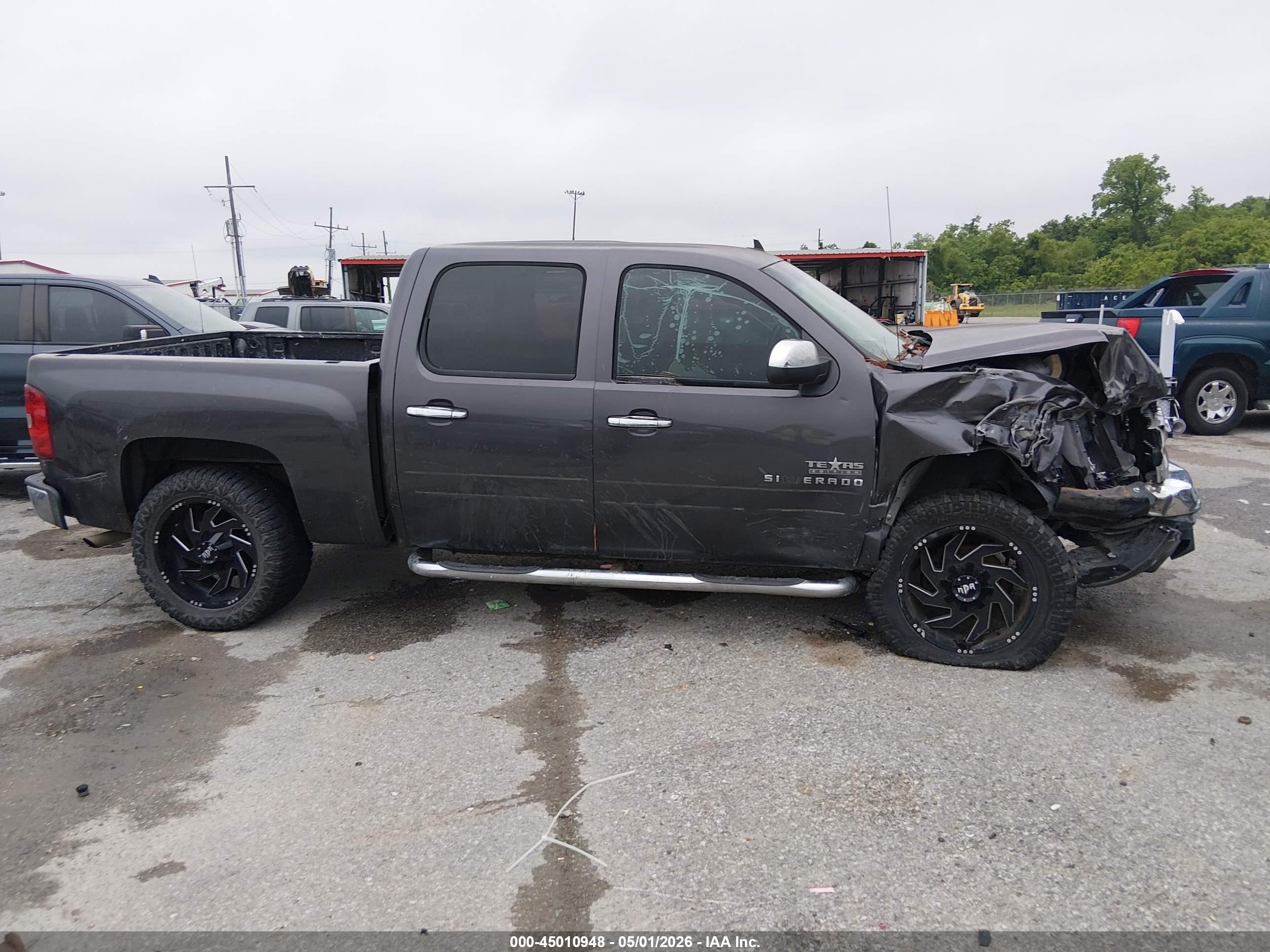 2010 Chevrolet Silverado 1500 Lt Gray vin: 3GCRCSE0XAG234954