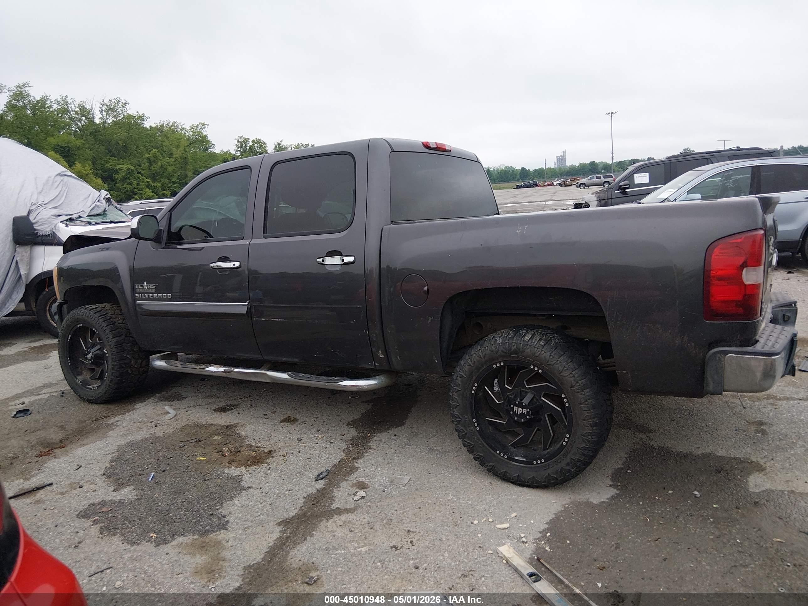 2010 Chevrolet Silverado 1500 Lt Gray vin: 3GCRCSE0XAG234954