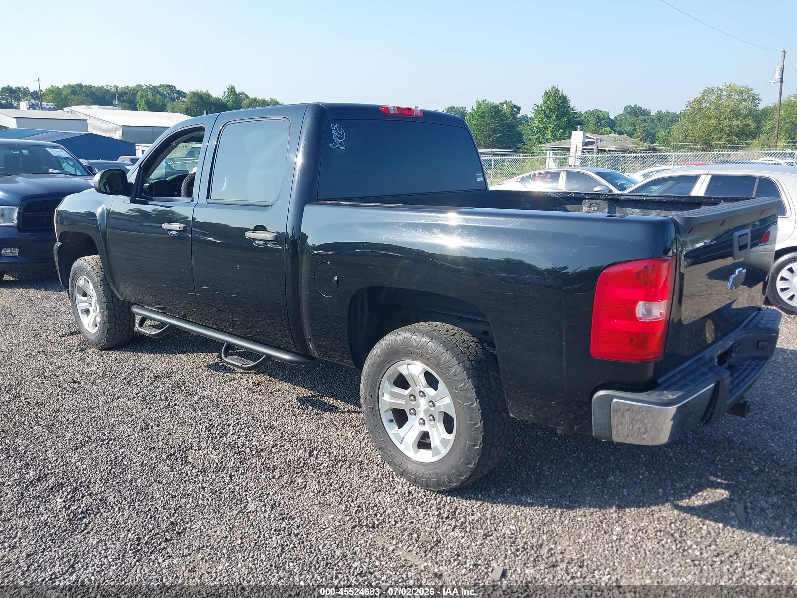 2010 Chevrolet Silverado 1500 Xtra Fuel Economy Black vin: 3GCRCSE37AG247641