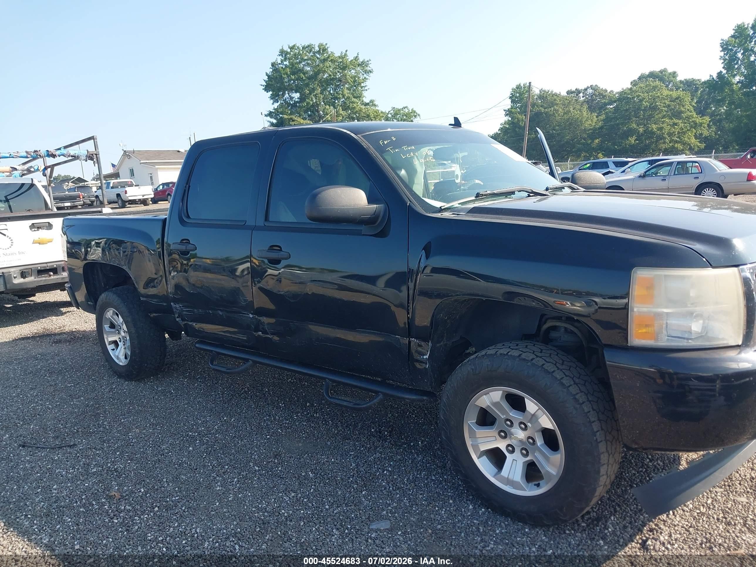 2010 Chevrolet Silverado 1500 Xtra Fuel Economy Black vin: 3GCRCSE37AG247641