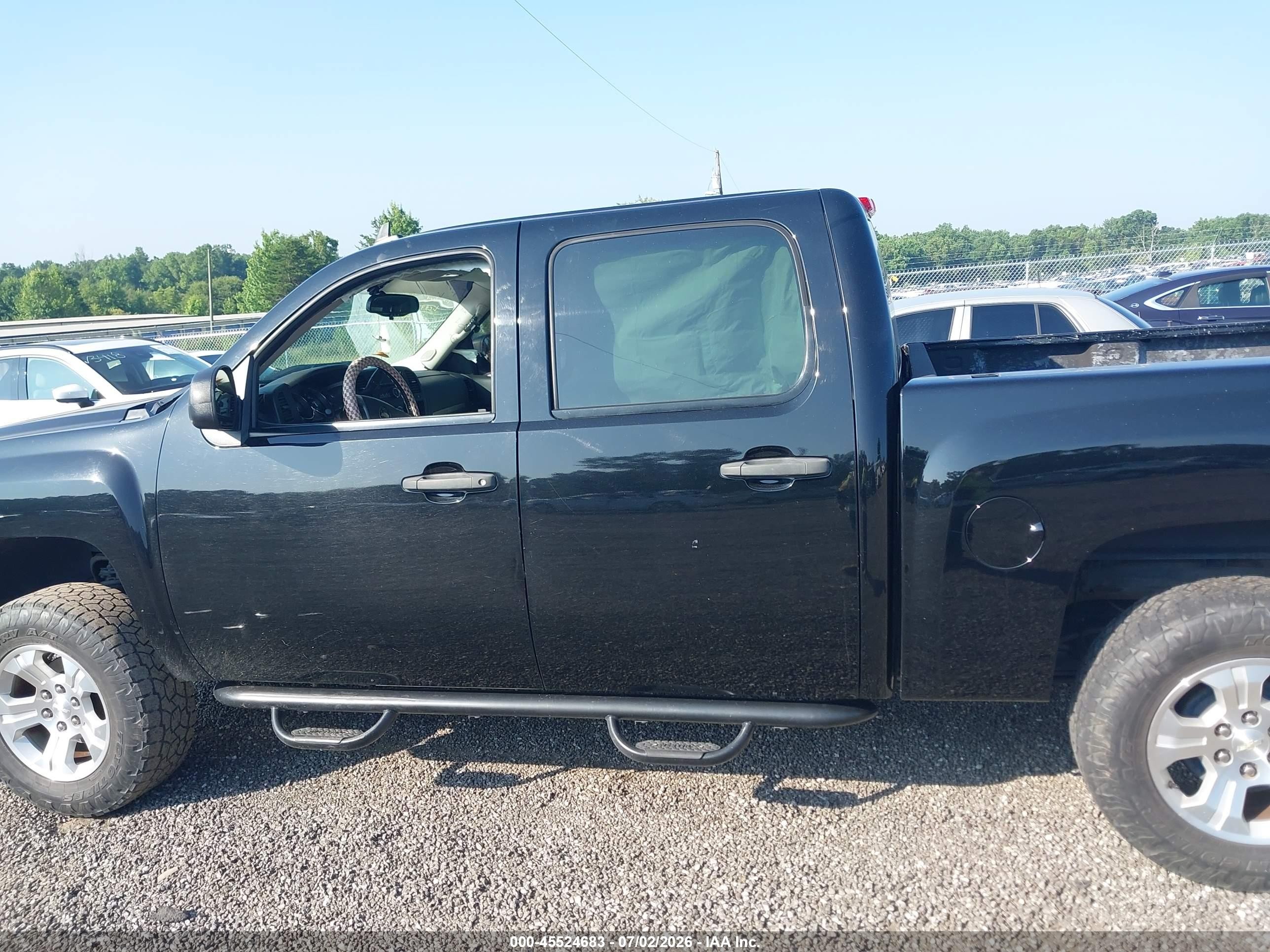 2010 Chevrolet Silverado 1500 Xtra Fuel Economy Black vin: 3GCRCSE37AG247641