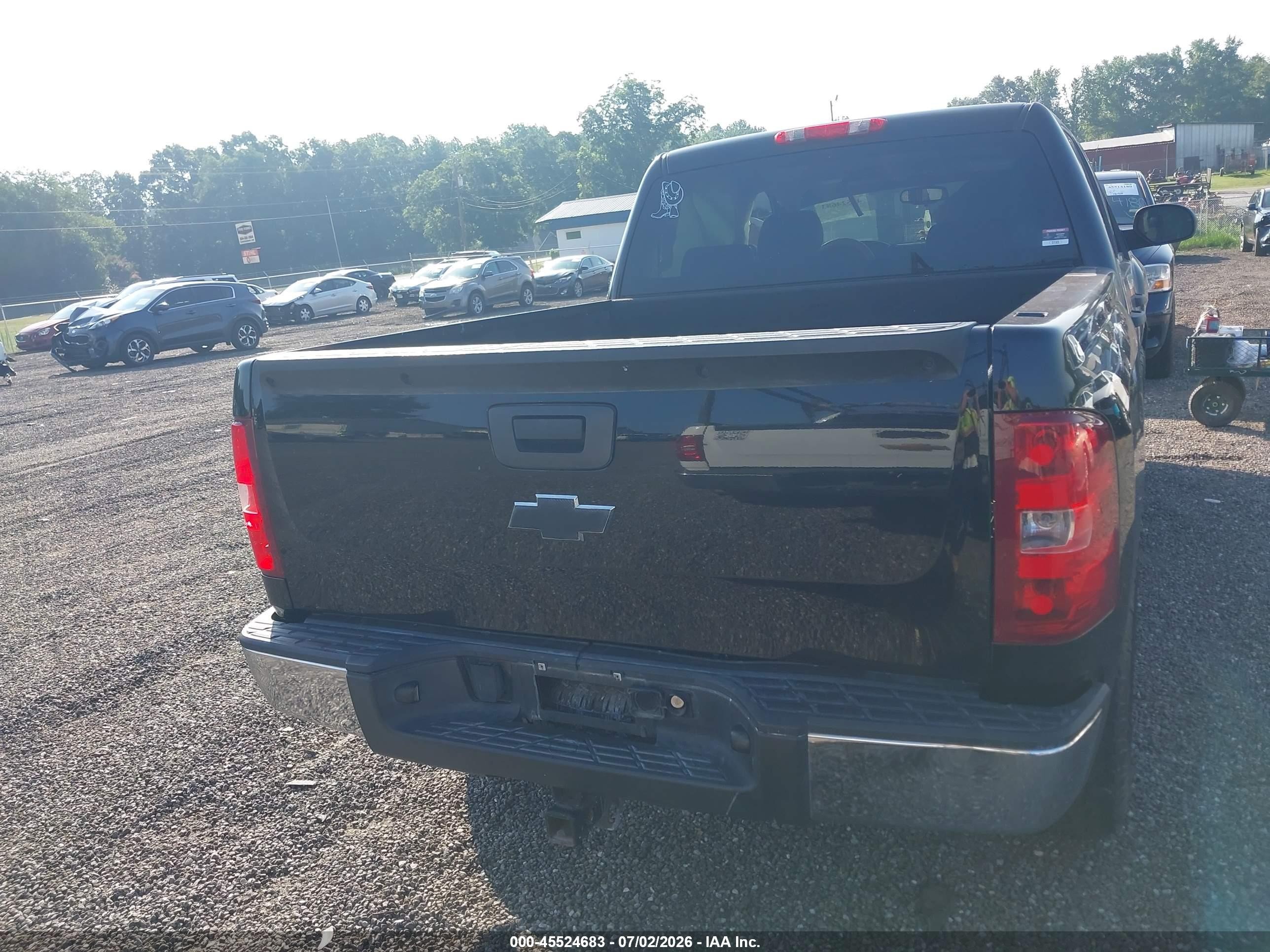 2010 Chevrolet Silverado 1500 Xtra Fuel Economy Black vin: 3GCRCSE37AG247641