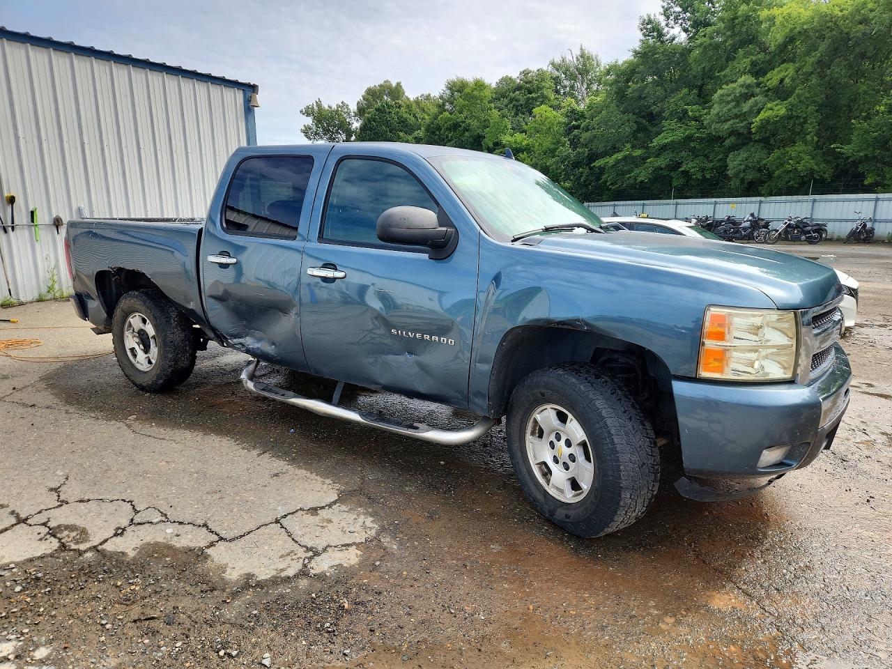 2010 Chevrolet Silverado C1500 Lt Blue vin: 3GCRCSE39AG215435