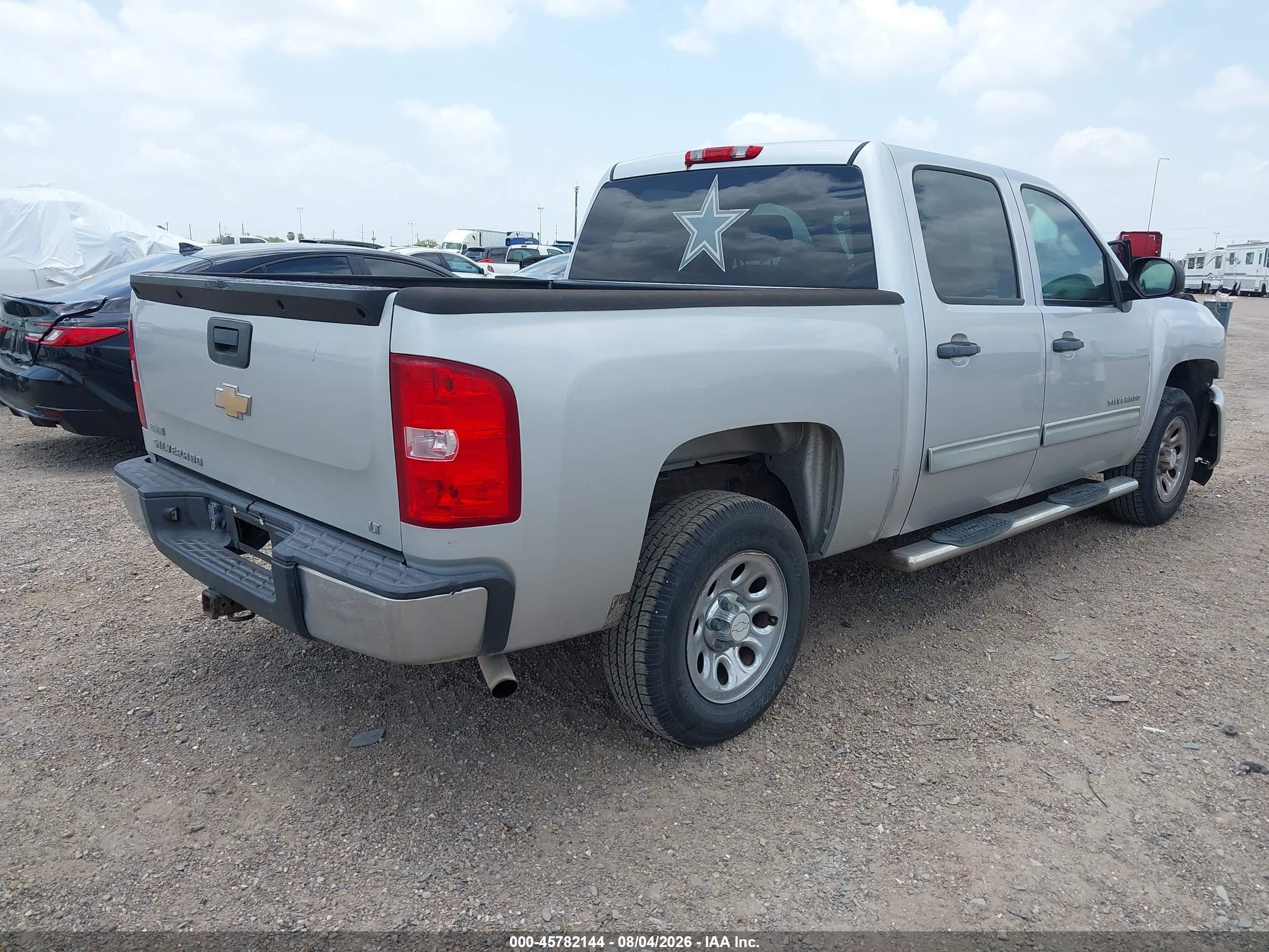 2010 Chevrolet Silverado 1500 Lt Silver vin: 3GCRCSEA0AG179455