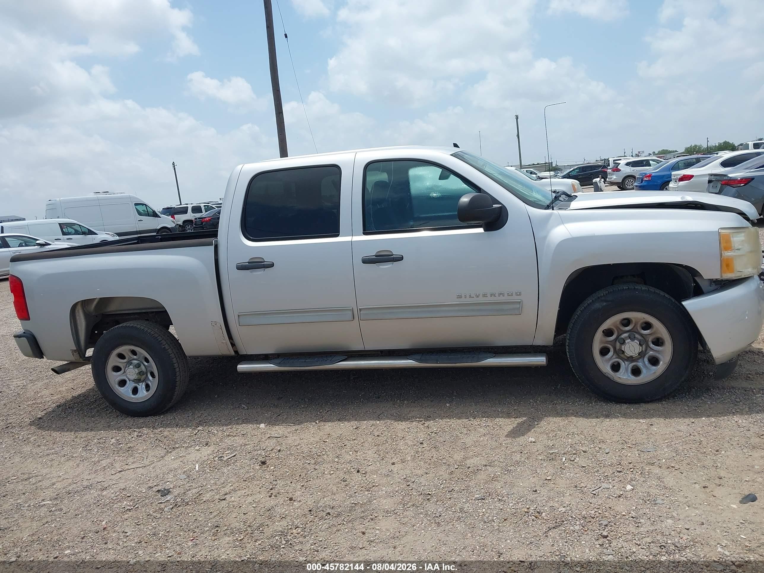 2010 Chevrolet Silverado 1500 Lt Silver vin: 3GCRCSEA0AG179455