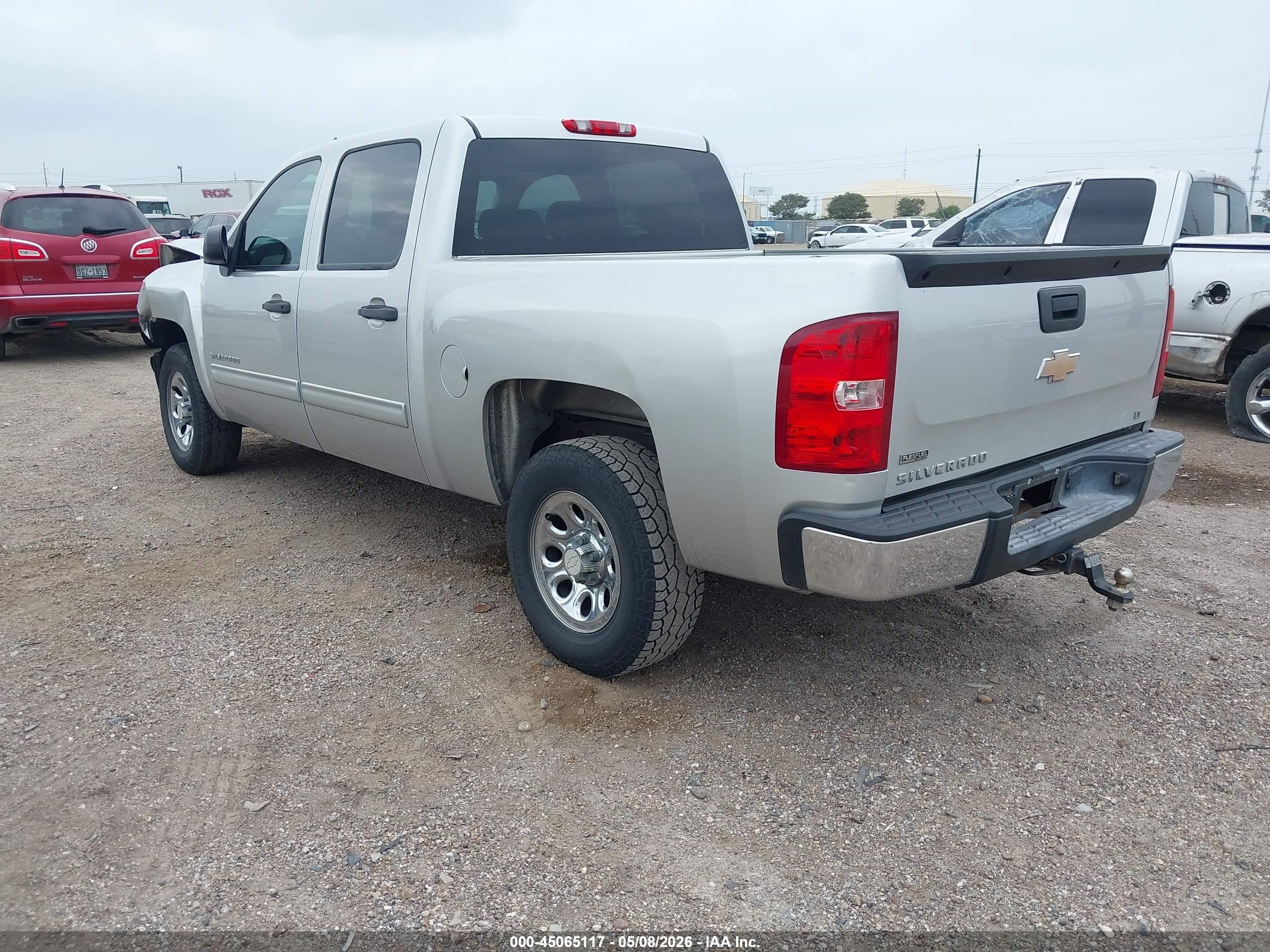 2010 Chevrolet Silverado 1500 Lt Silver vin: 3GCRCSEA0AG198877