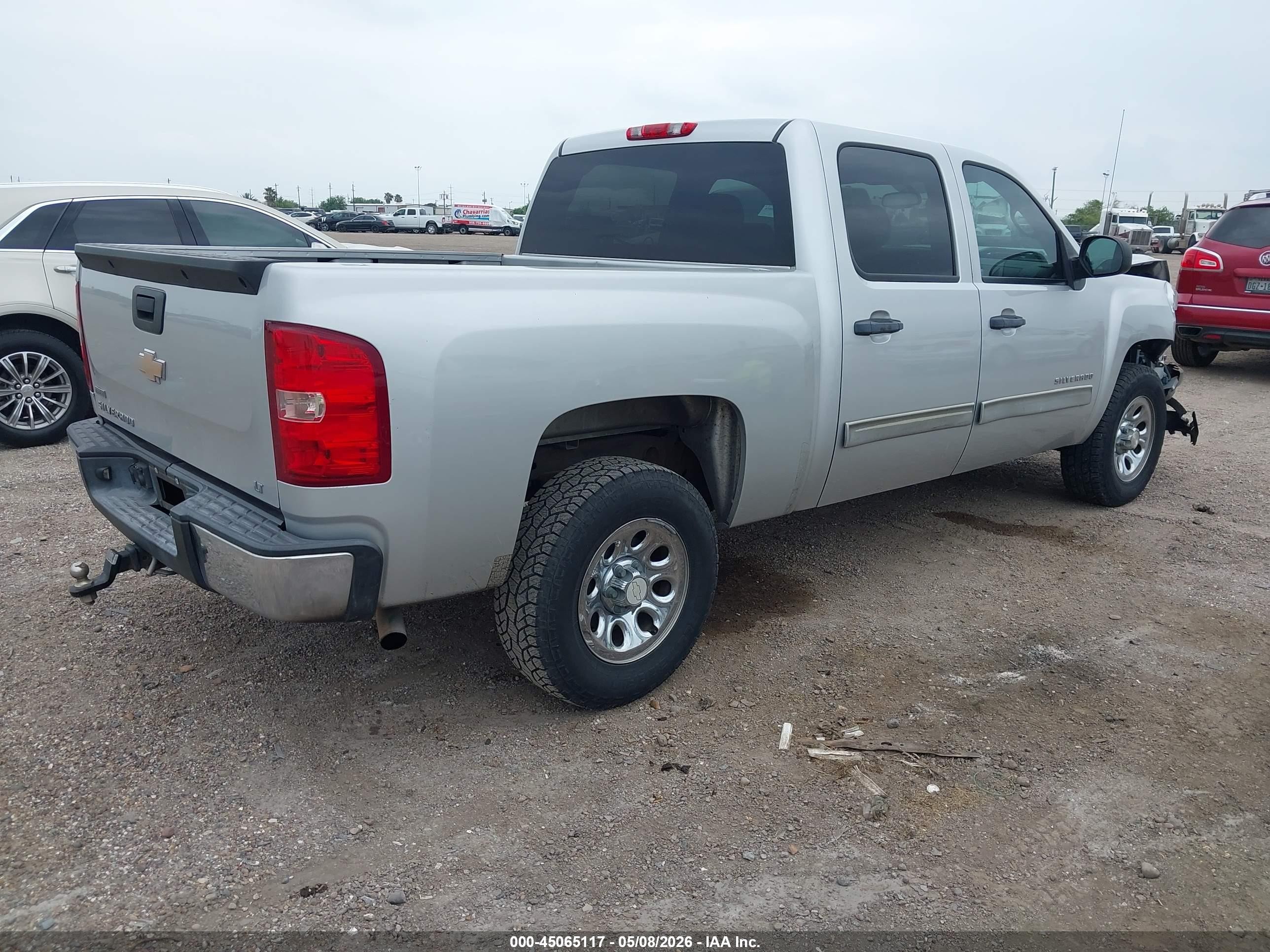 2010 Chevrolet Silverado 1500 Lt Silver vin: 3GCRCSEA0AG198877