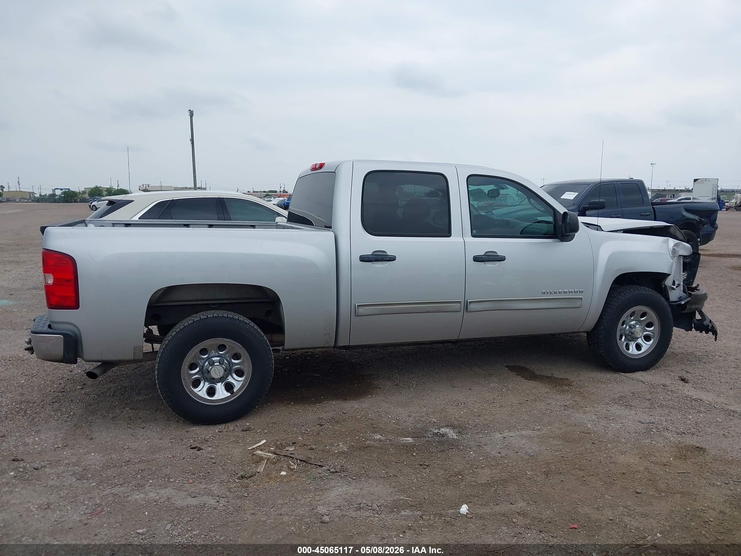 2010 Chevrolet Silverado 1500 Lt Silver vin: 3GCRCSEA0AG198877