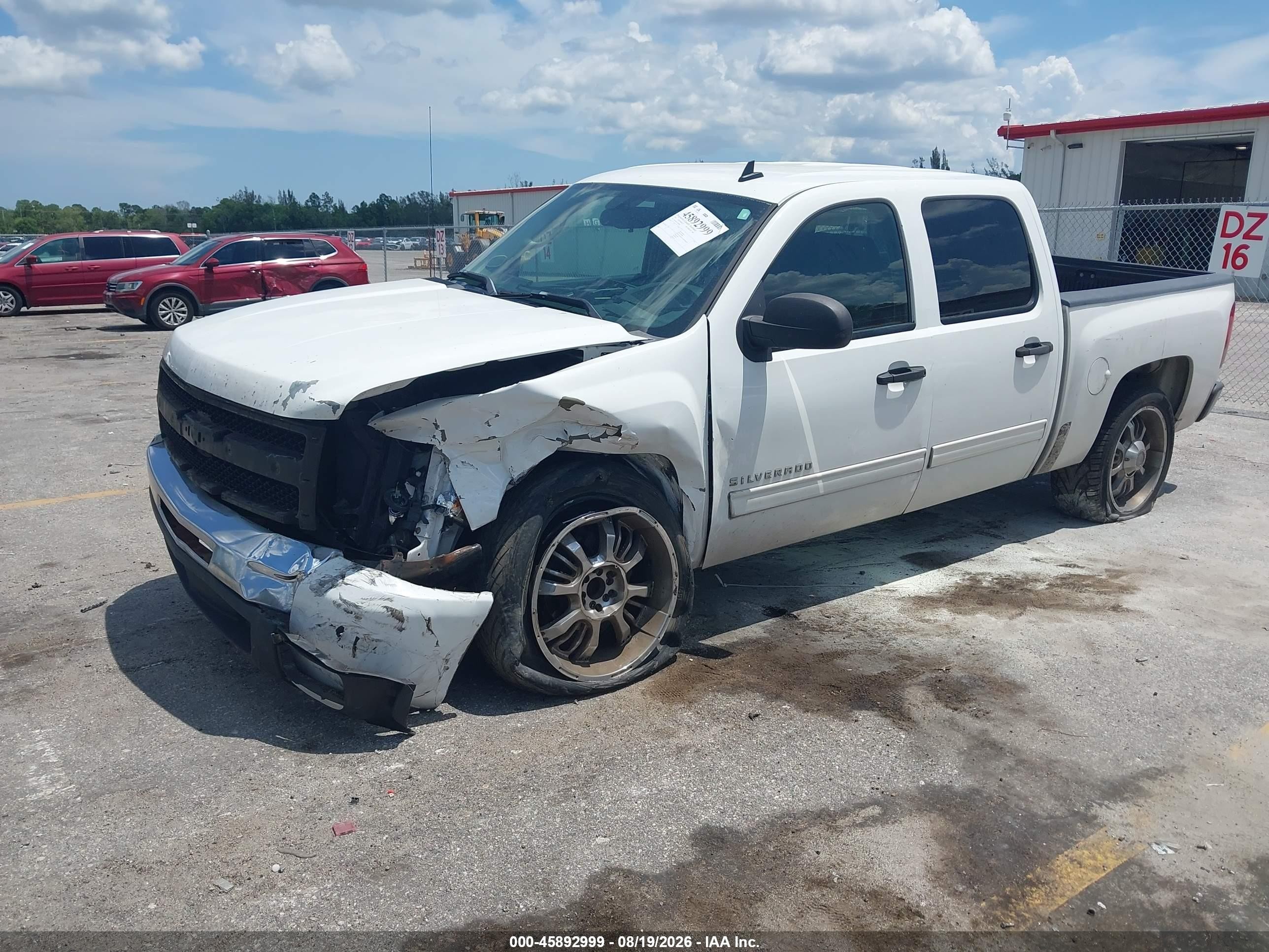 2010 Chevrolet Silverado 1500 Lt White vin: 3GCRCSEA3AG109853