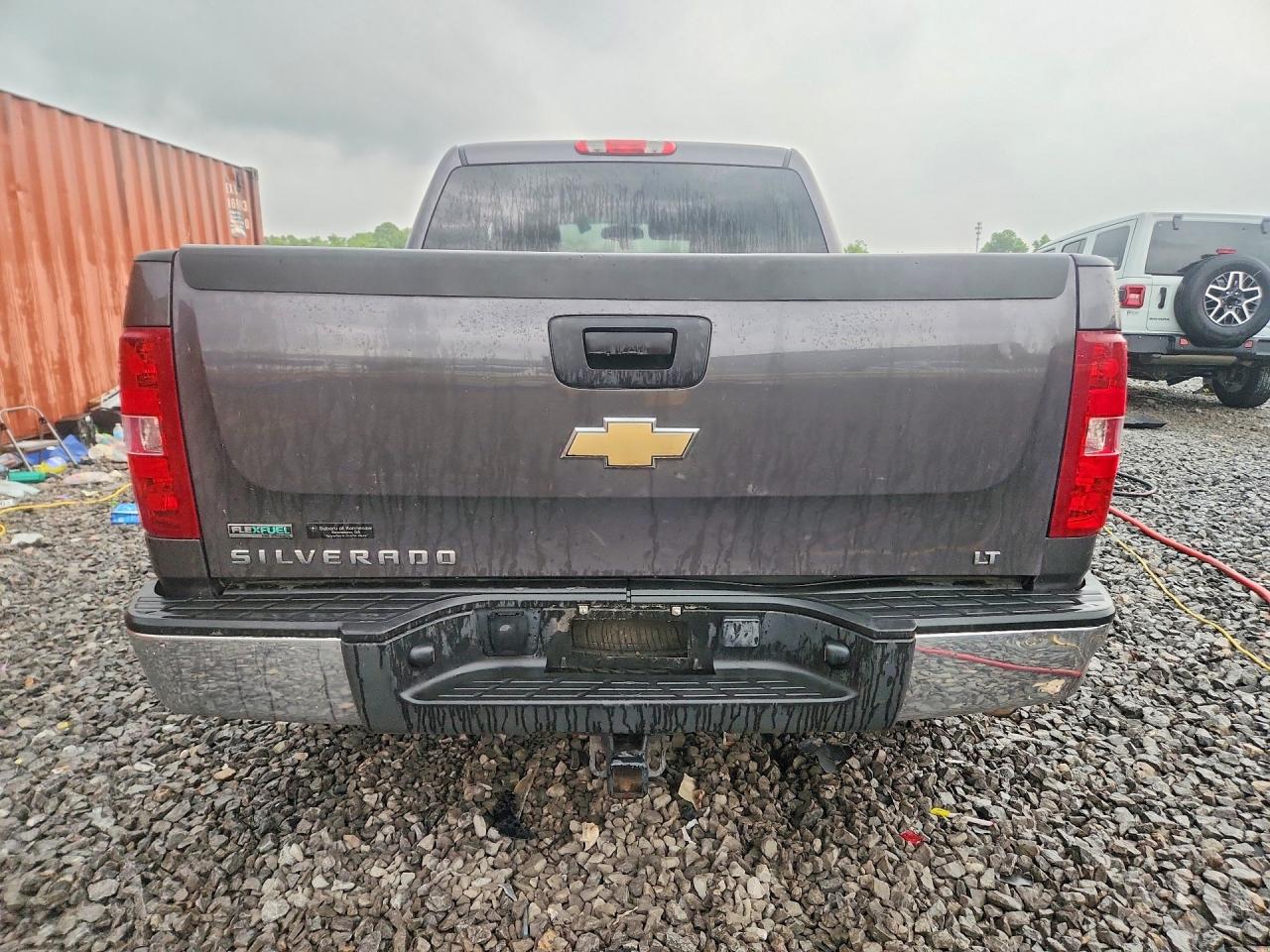 2010 Chevrolet Silverado C1500 Lt Gray vin: 3GCRCSEA5AG115492