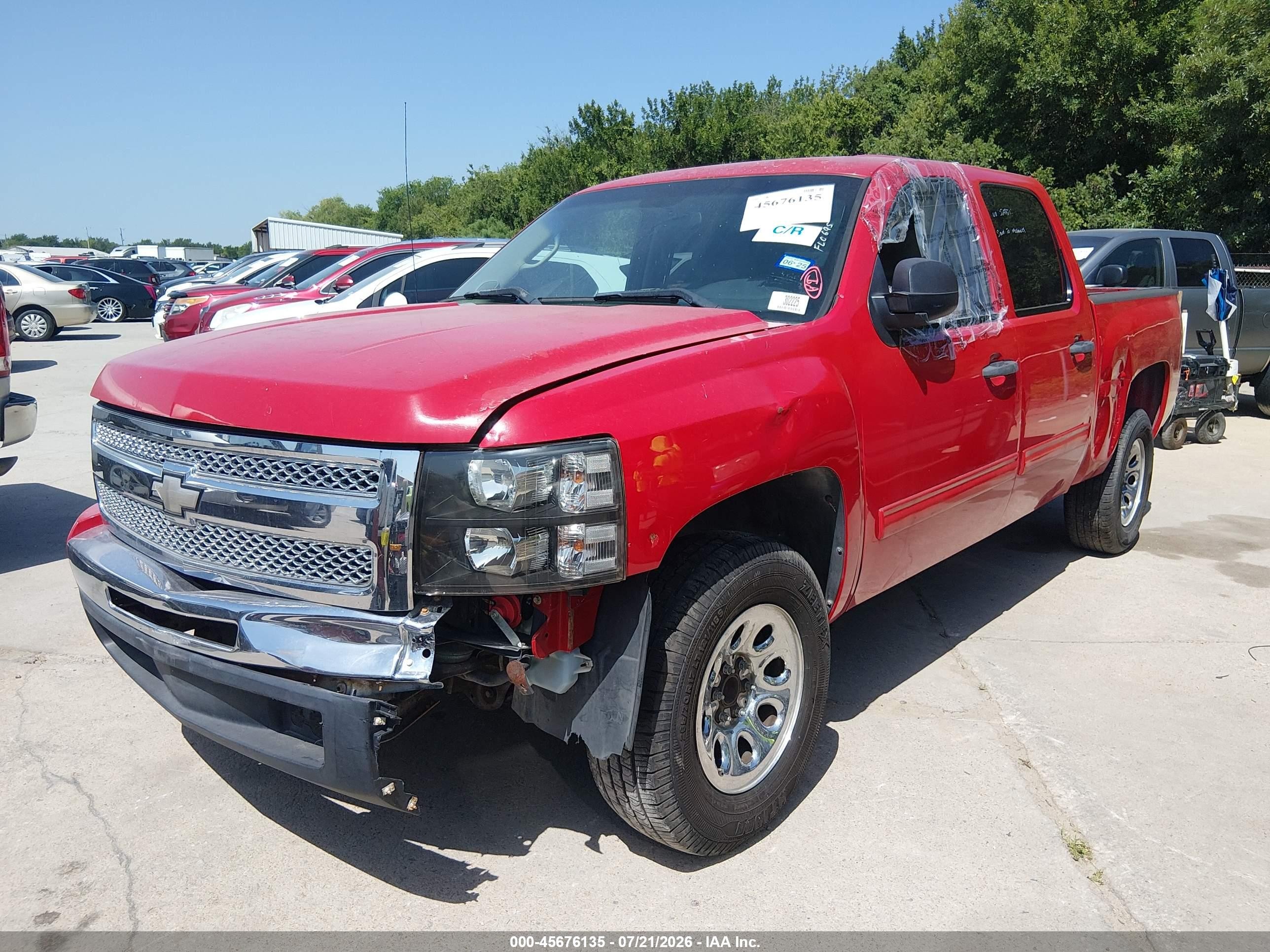 2010 Chevrolet Silverado 1500 Lt Red vin: 3GCRCSEA6AG123732