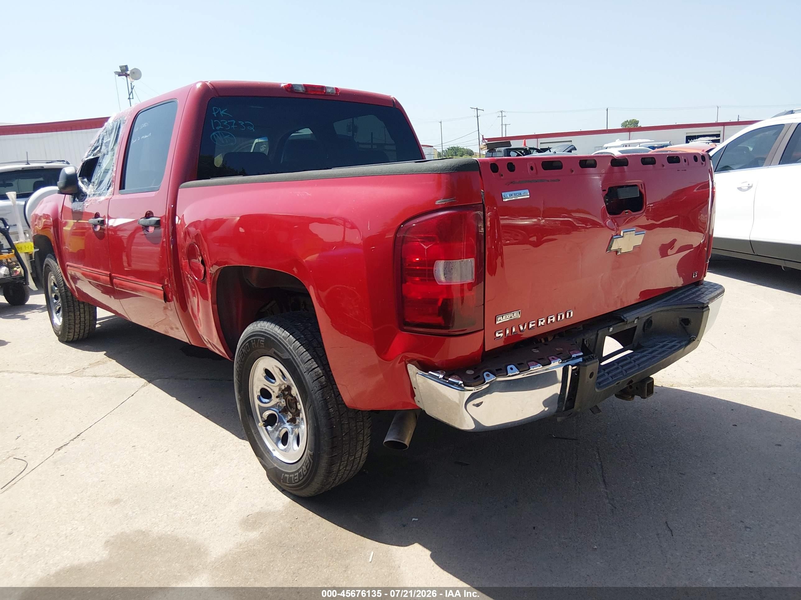 2010 Chevrolet Silverado 1500 Lt Red vin: 3GCRCSEA6AG123732