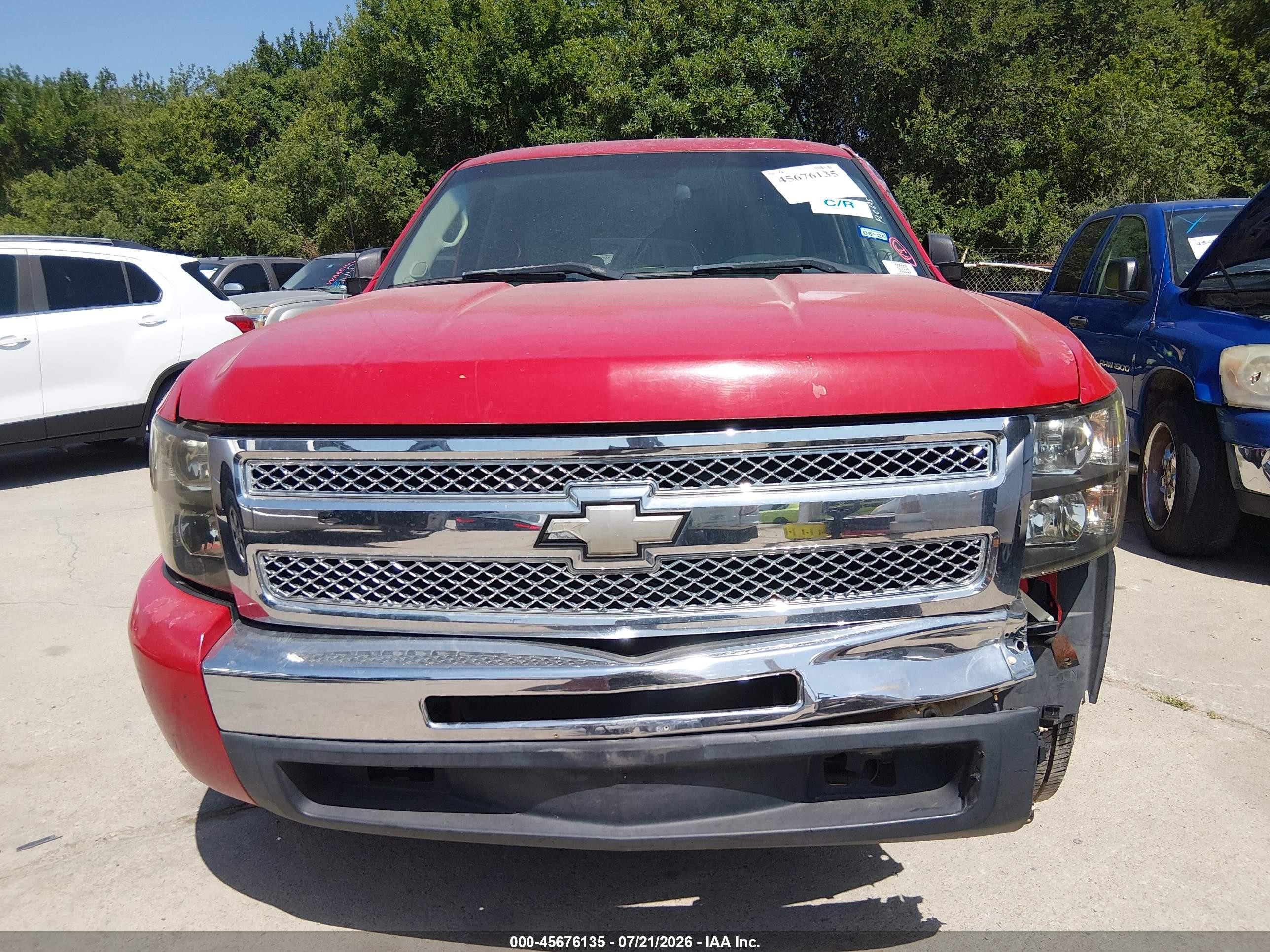 2010 Chevrolet Silverado 1500 Lt Red vin: 3GCRCSEA6AG123732