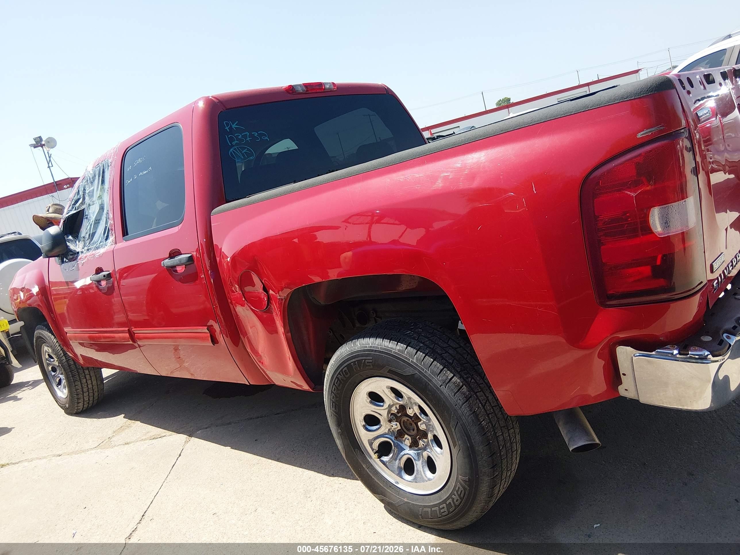 2010 Chevrolet Silverado 1500 Lt Red vin: 3GCRCSEA6AG123732