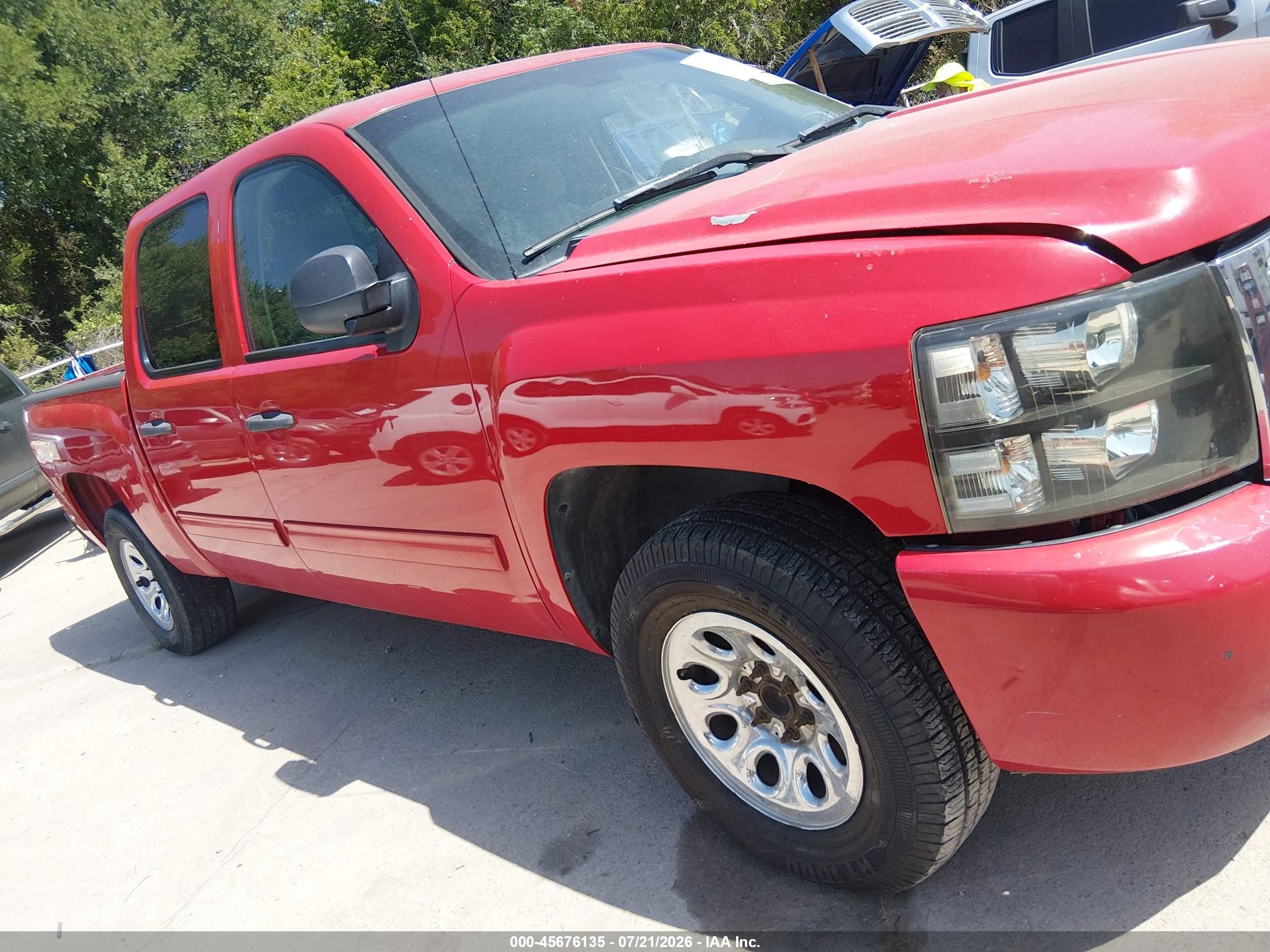 2010 Chevrolet Silverado 1500 Lt Red vin: 3GCRCSEA6AG123732