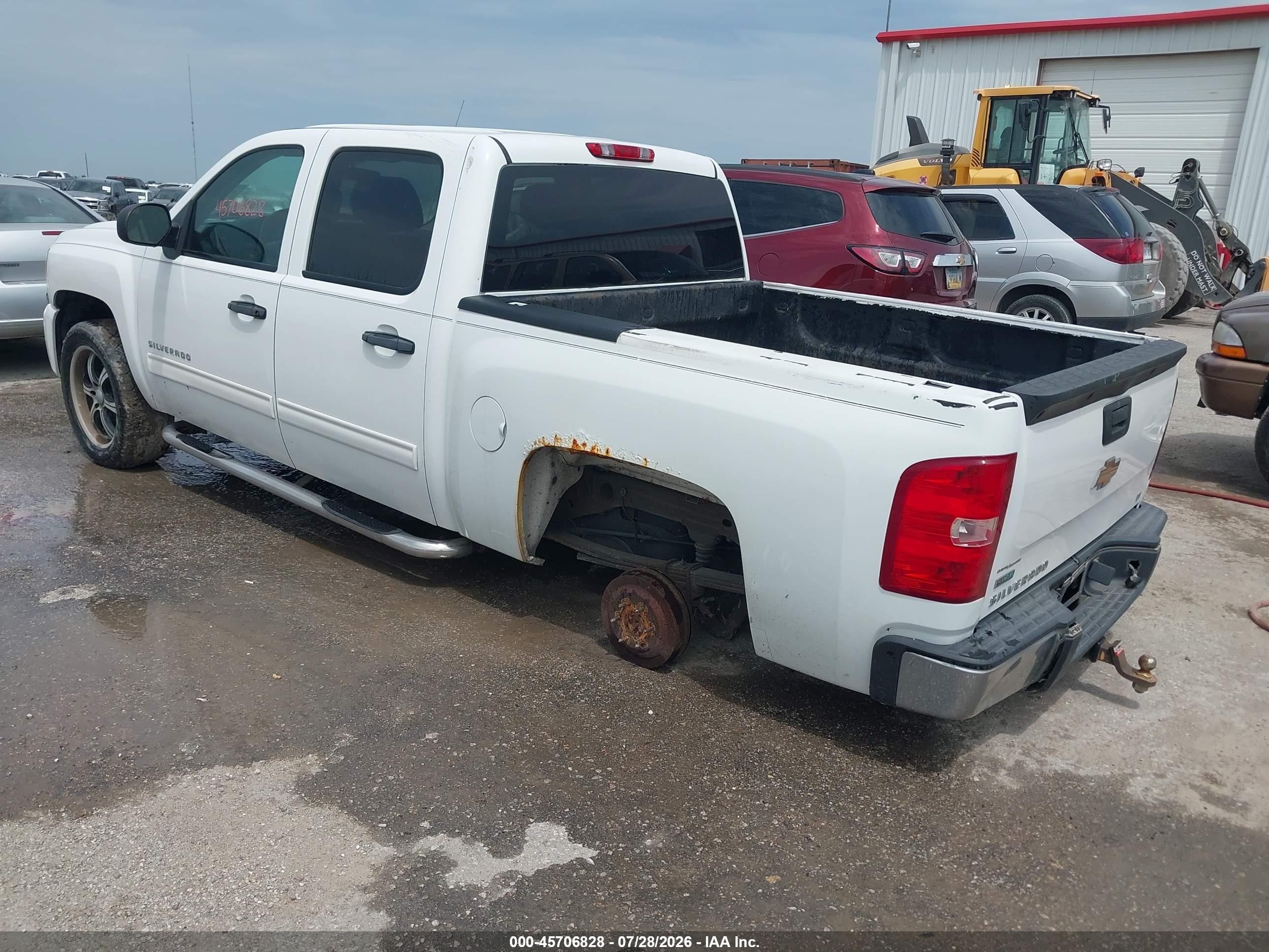 2010 Chevrolet Silverado 1500 Lt White vin: 3GCRCSEA8AG189473
