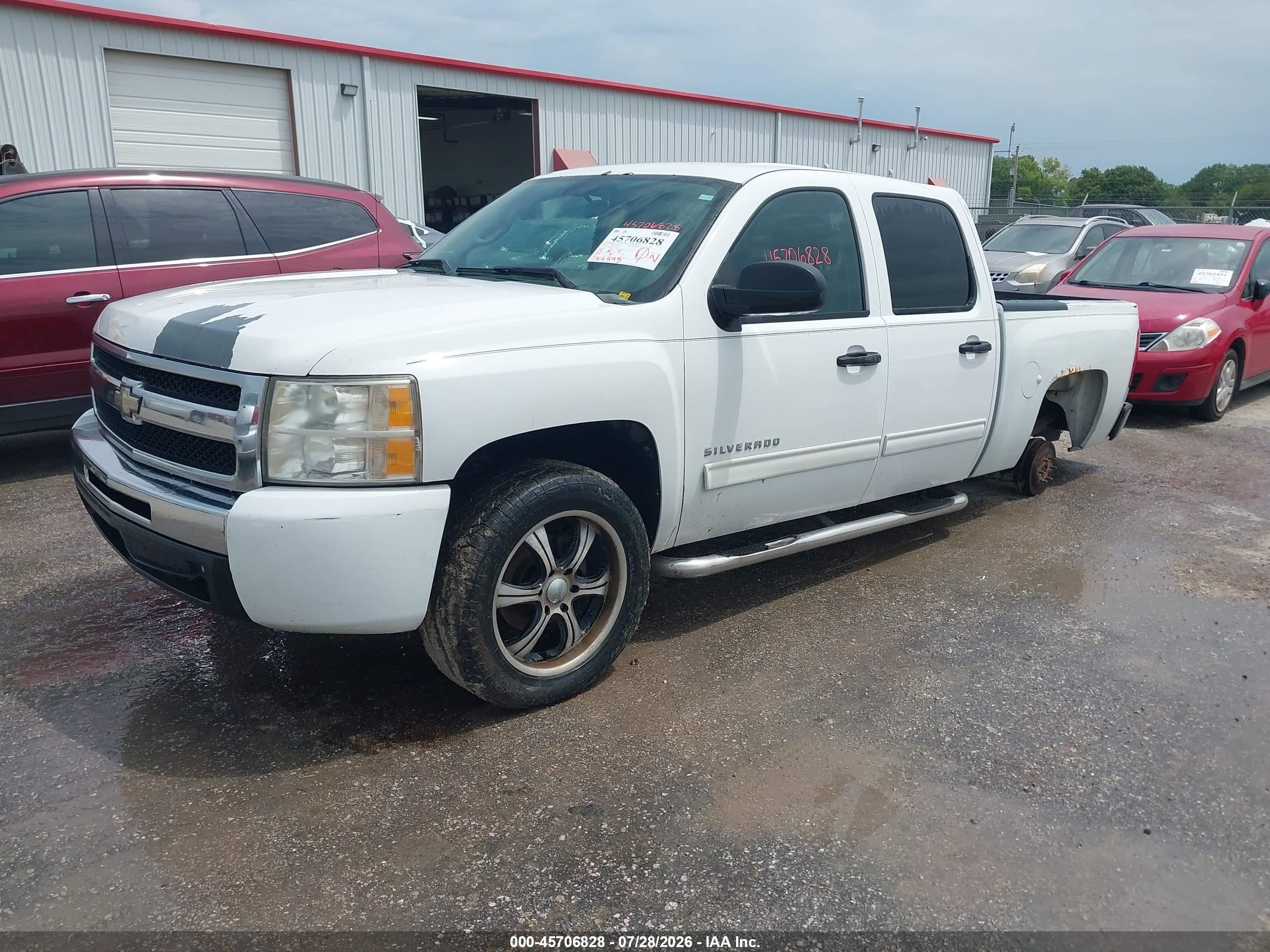 2010 Chevrolet Silverado 1500 Lt White vin: 3GCRCSEA8AG189473
