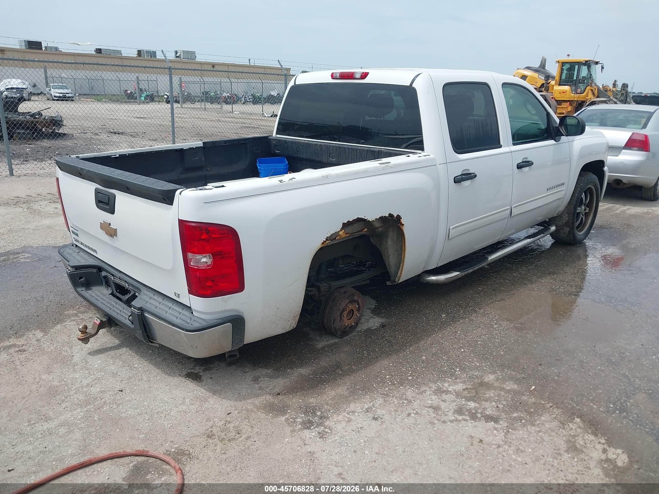 2010 Chevrolet Silverado 1500 Lt White vin: 3GCRCSEA8AG189473